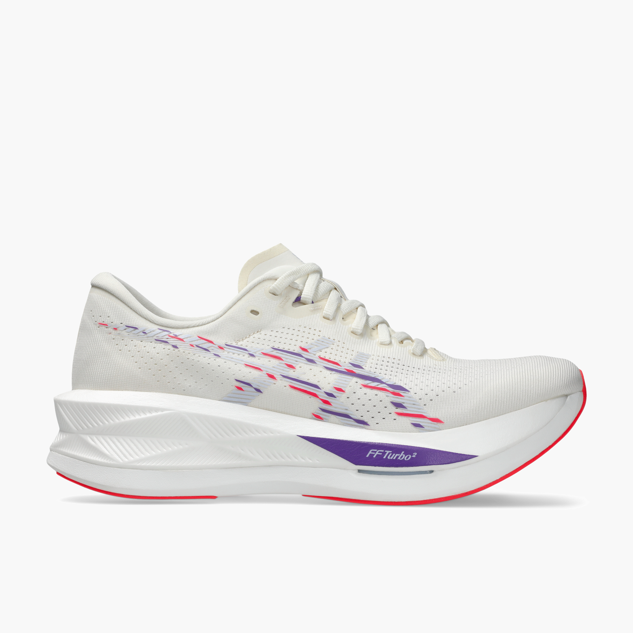 Lateral angle shot of Men's Sonicblast in Cream / Blue Fade