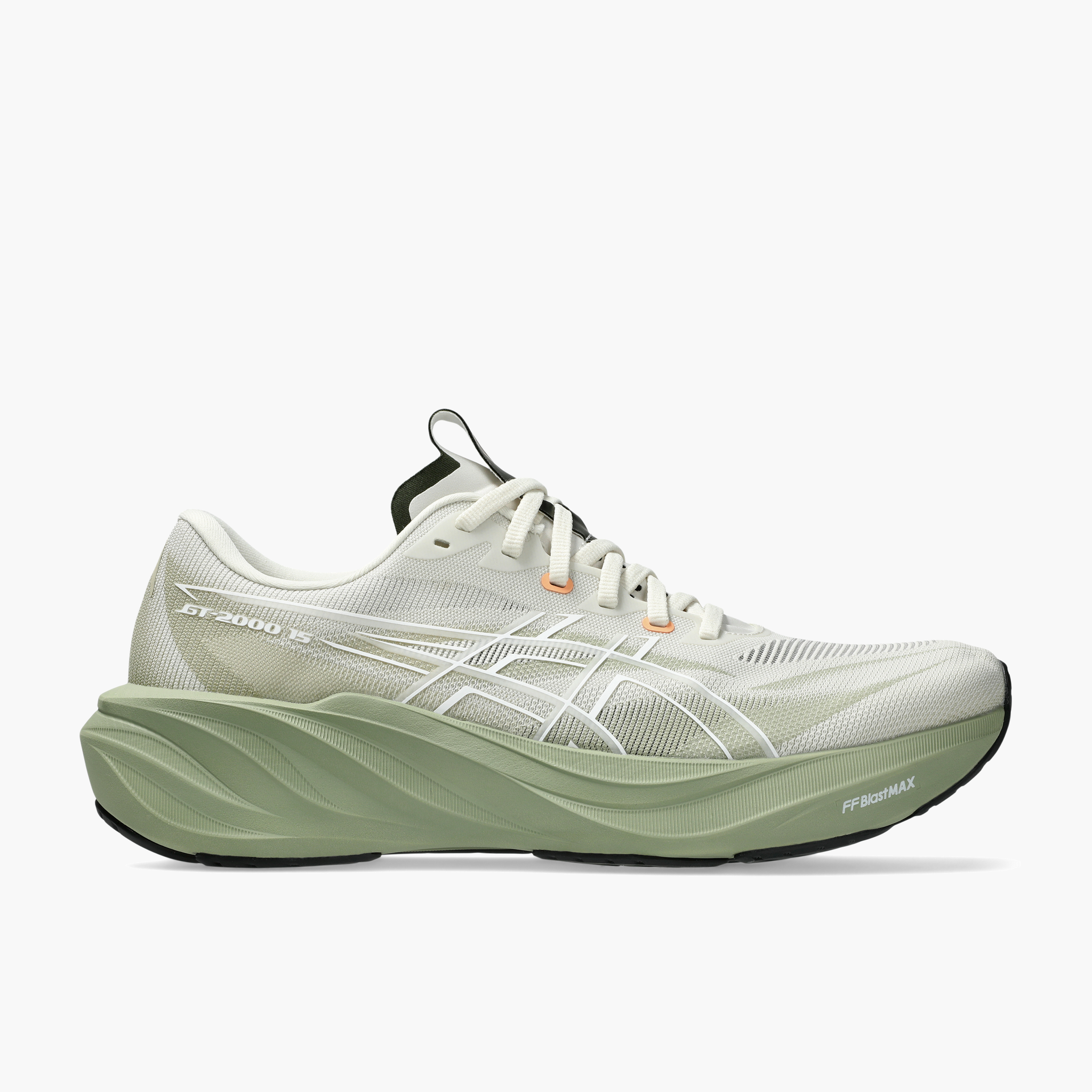 Lateral angle shot of Men's GT-2000 15 in Birch / Khaki Green