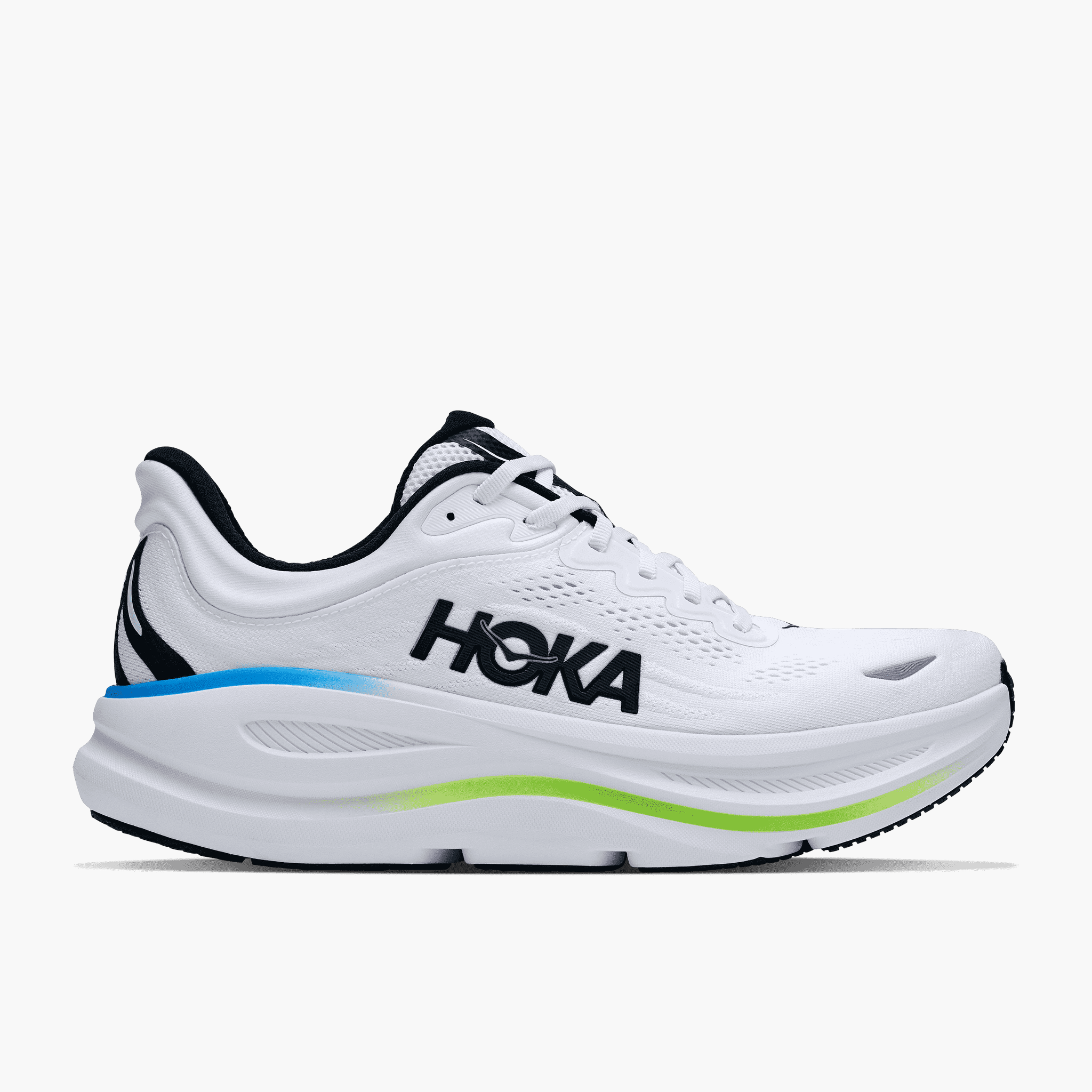Lateral angle shot of Men's Bondi 9 in Frost / Black