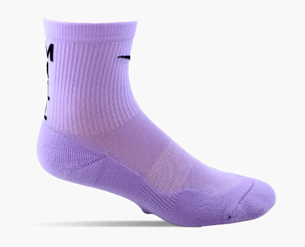 Mill City Crew Run Socks in Violet Sheer Lilac (MCR) - 1