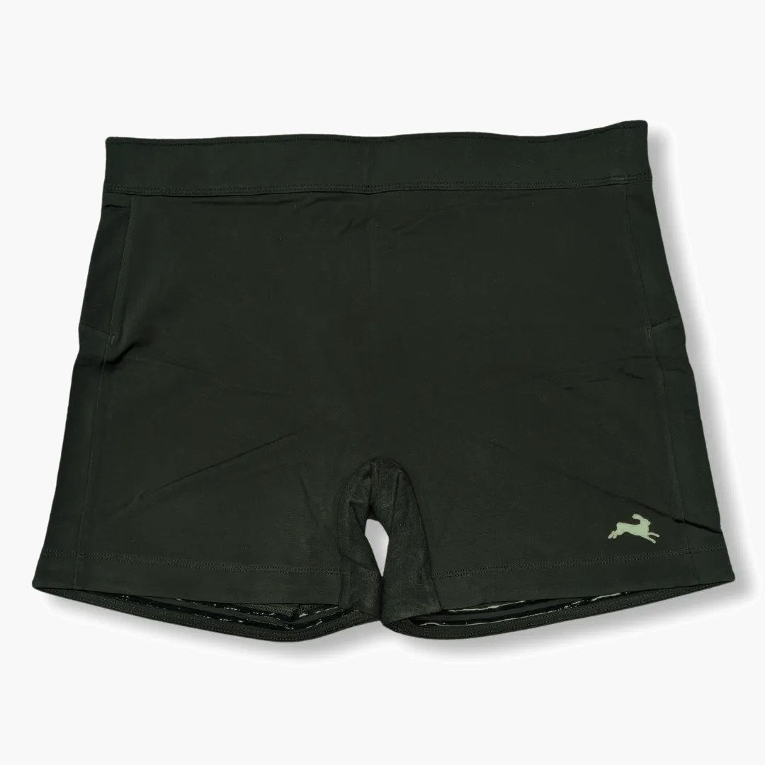 Women s Turnover Short Tights 4.5 in Black - 1
