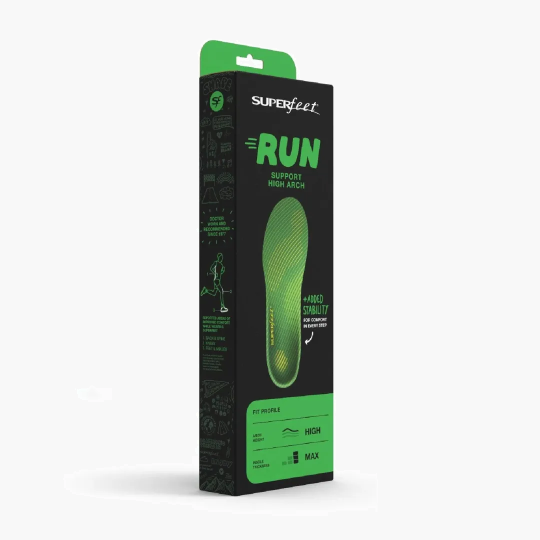 Run Support Insoles in High Arch - 1