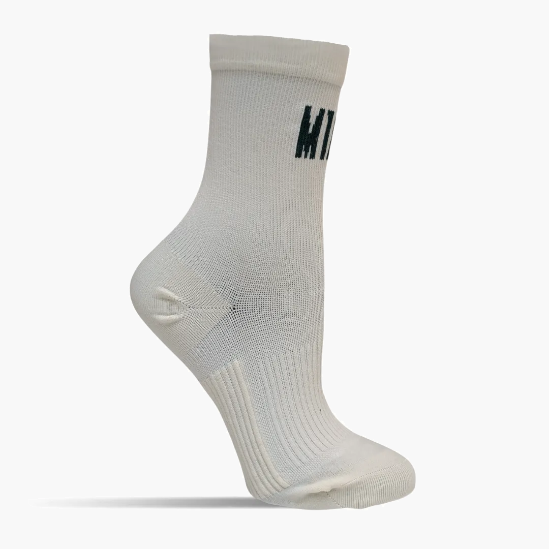Mill City Crew Socks in Natural - 1