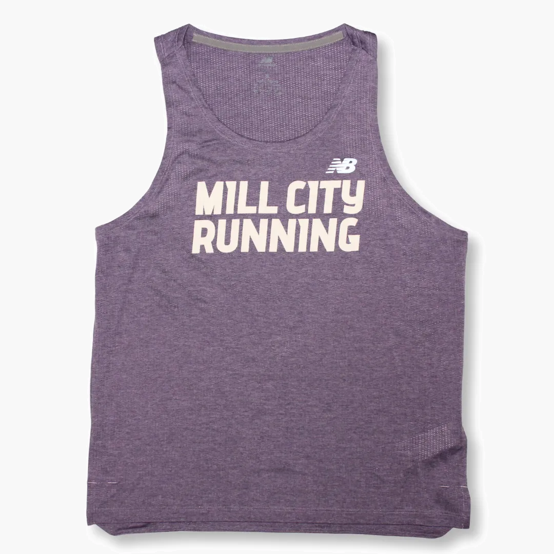 Men s RC Essential Tank in Candied Violet Heather (MCR) - 1