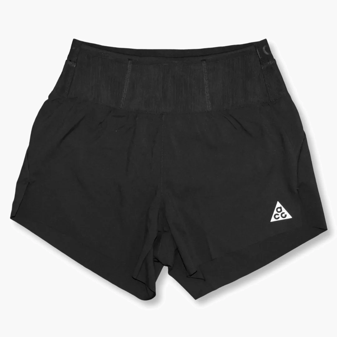 Women s ACG Mid-Rise Brief-Lined Trail Shorts 4 in Black - 1