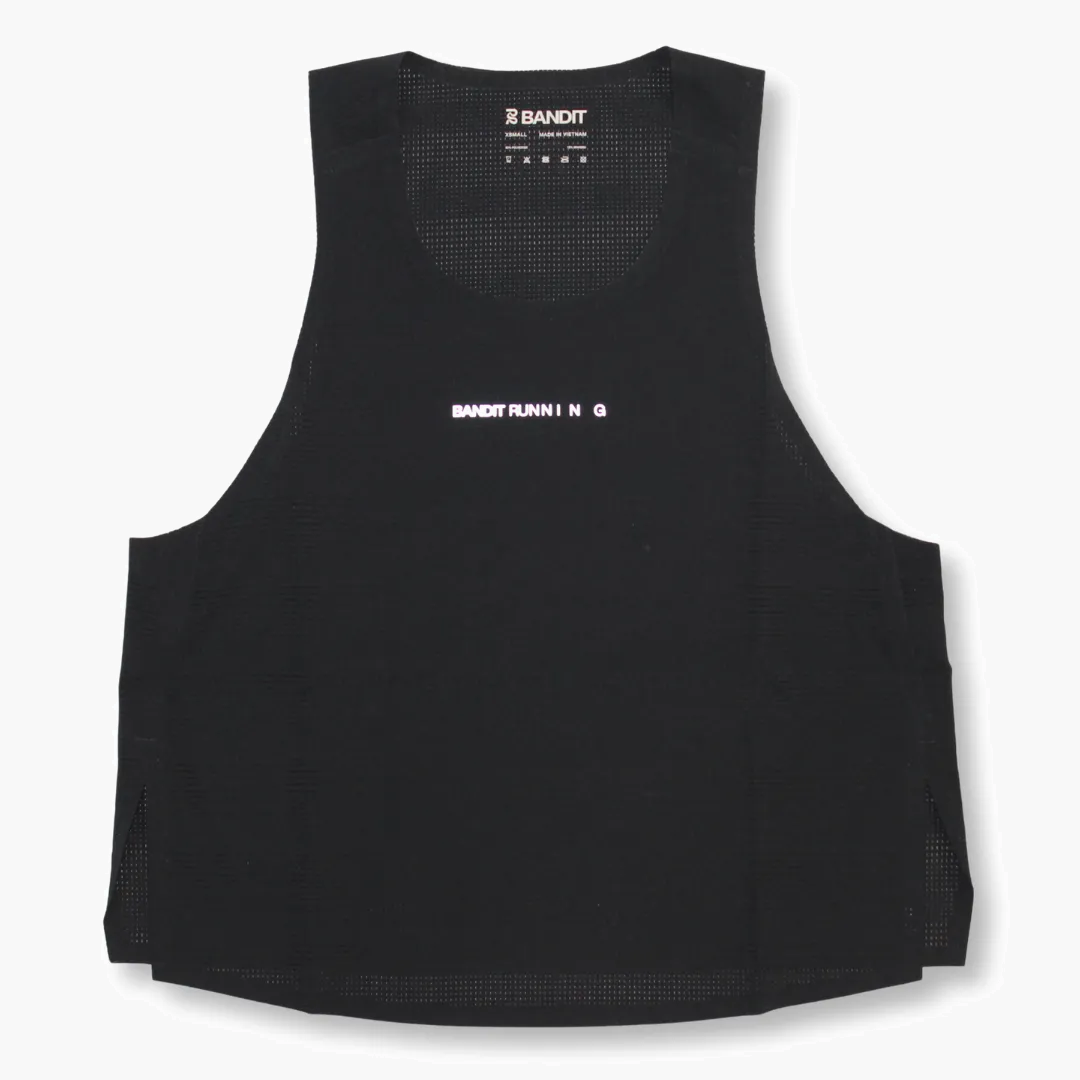 Women s CoolGrid Race Singlet in Black - 1