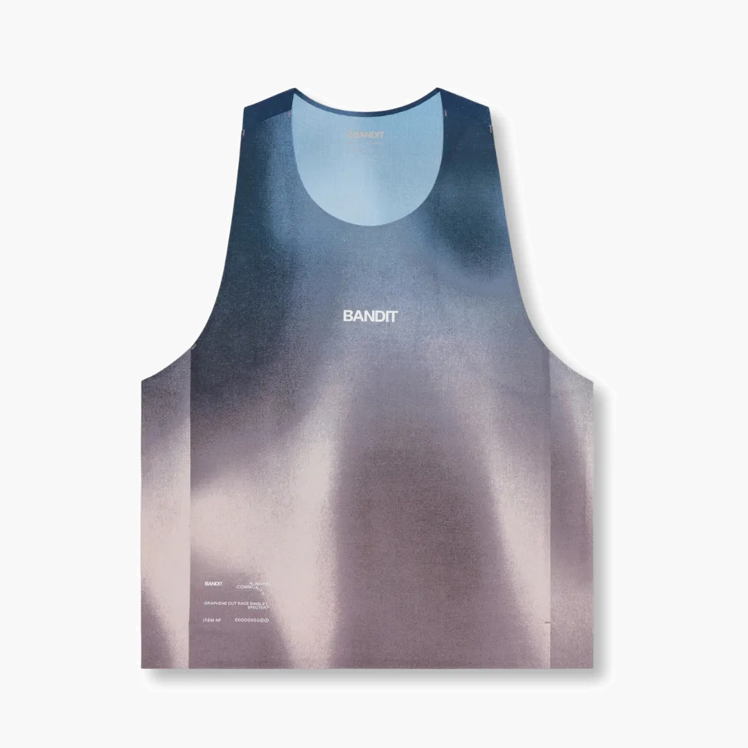Men s Specter Shorty Race Singlet in Flow State Aegean Multi - 1