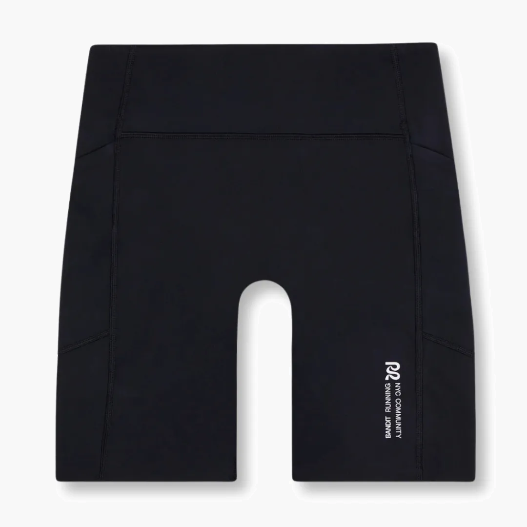 Women s Stamina-V High Waist Compression Shorts 7 in Black - 1