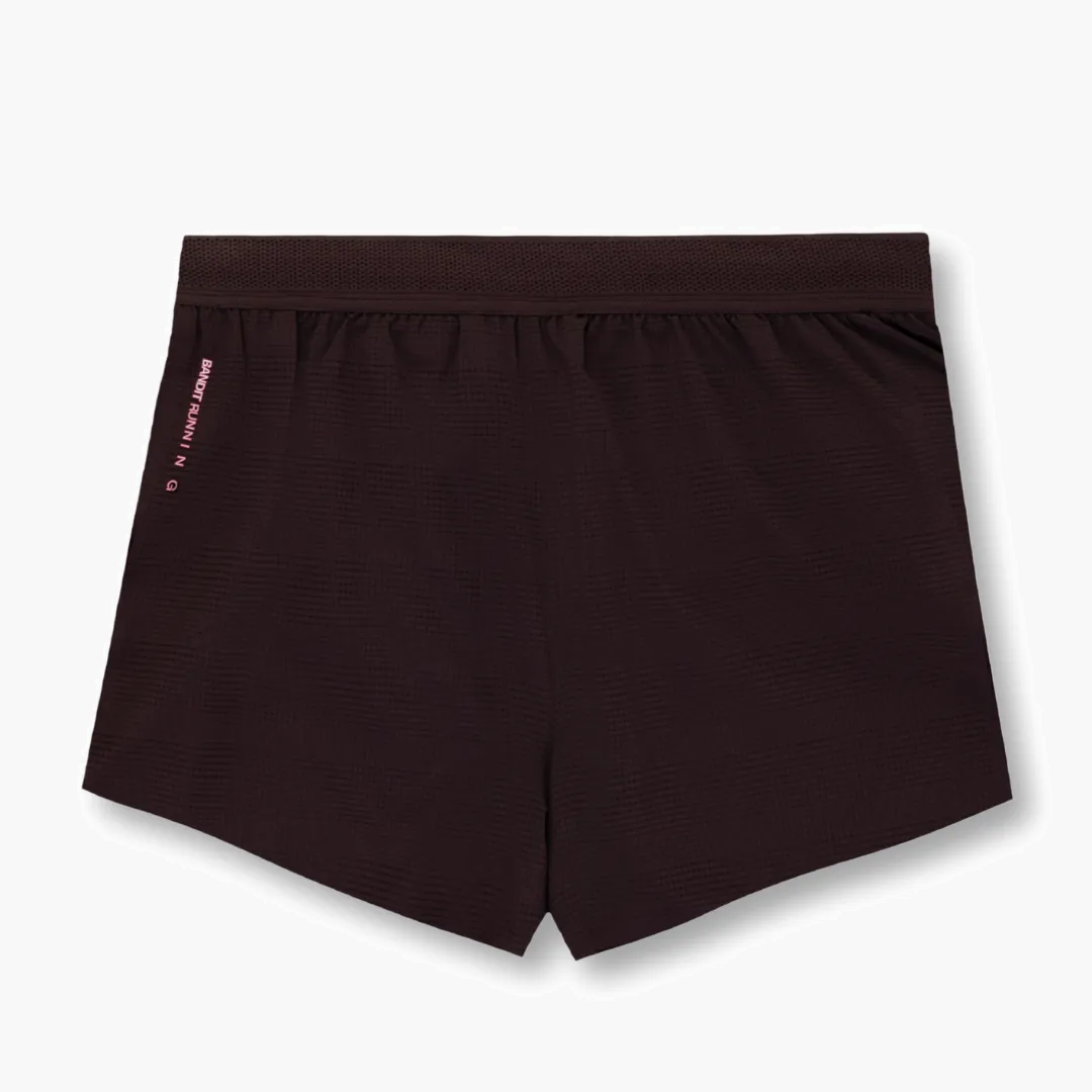 Women s CoolGrid Split Shorts 3 in Espresso - 1