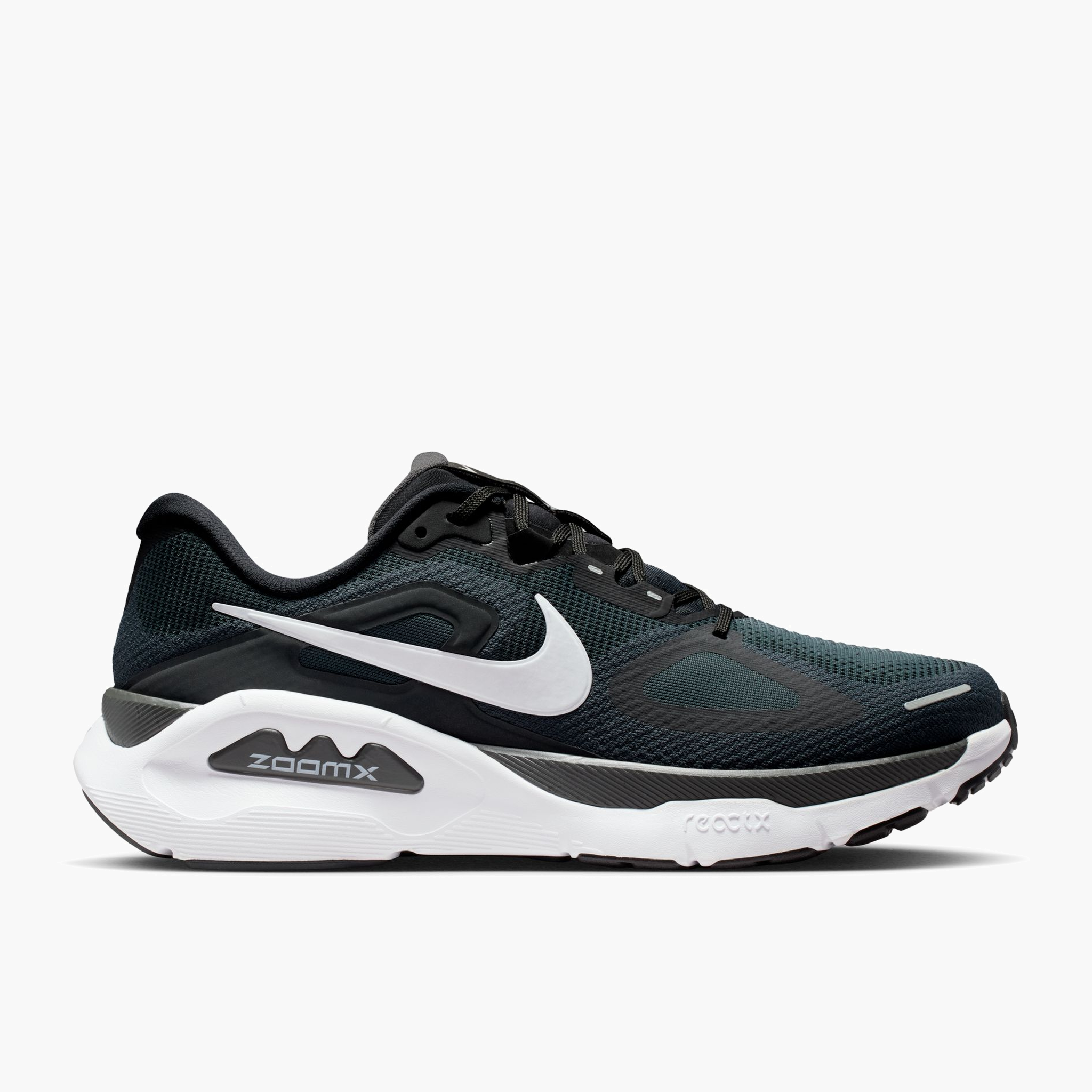 Lateral angle shot of Men's Structure Plus in Black / White-Anthracite