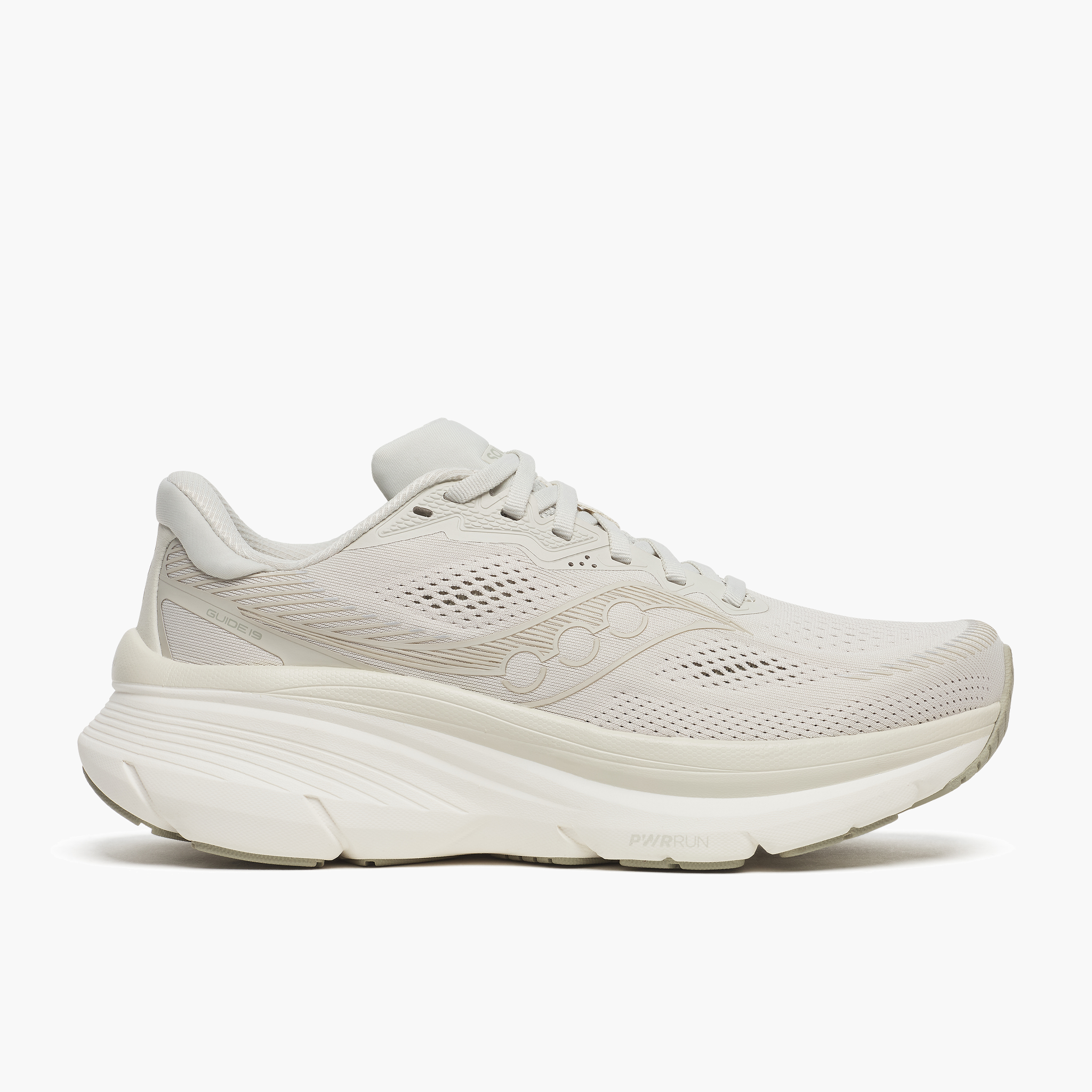 Lateral angle shot of Women's Guide 19 in Birch