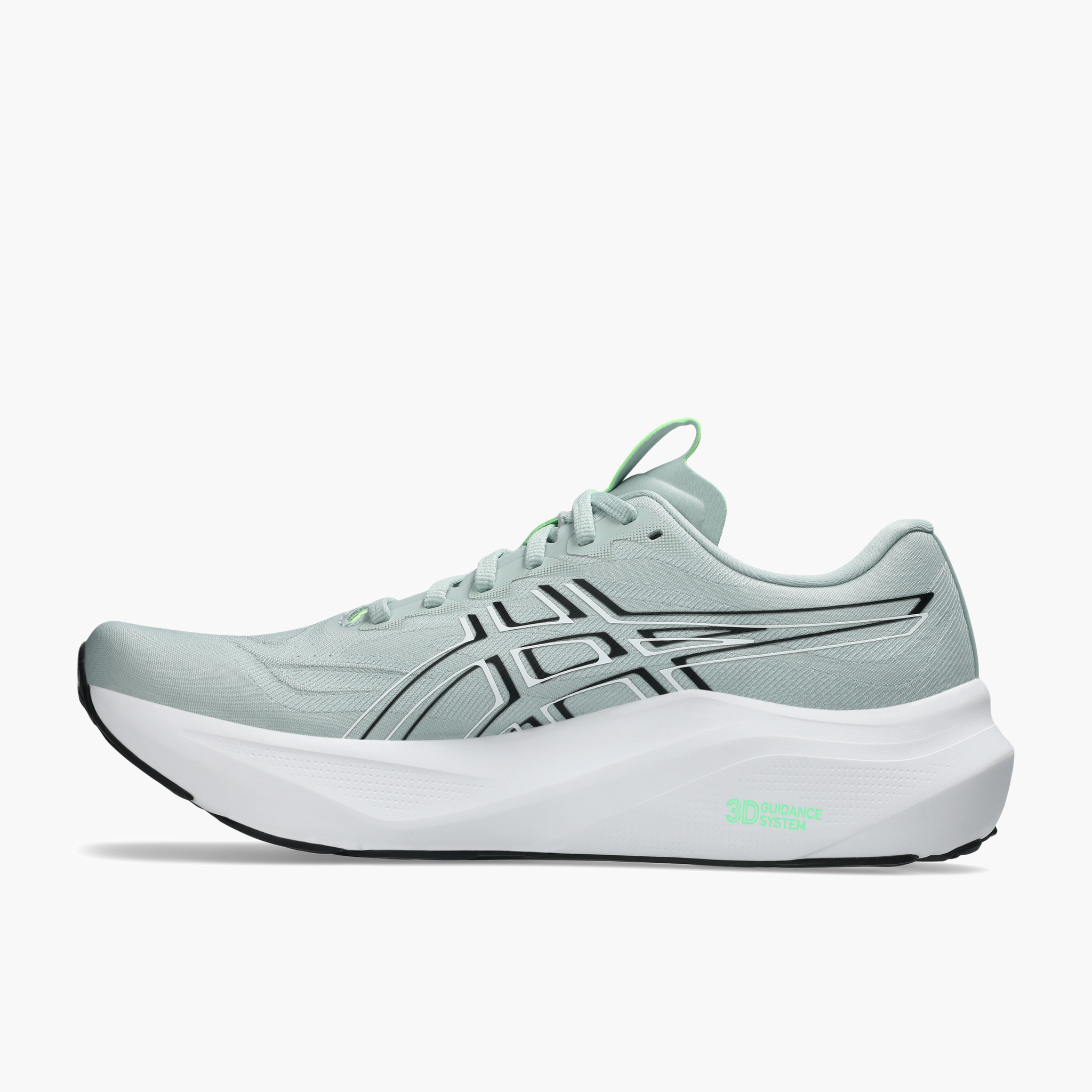 Medial angle shot of Men's GT-2000 14 in Cold Moss / Black