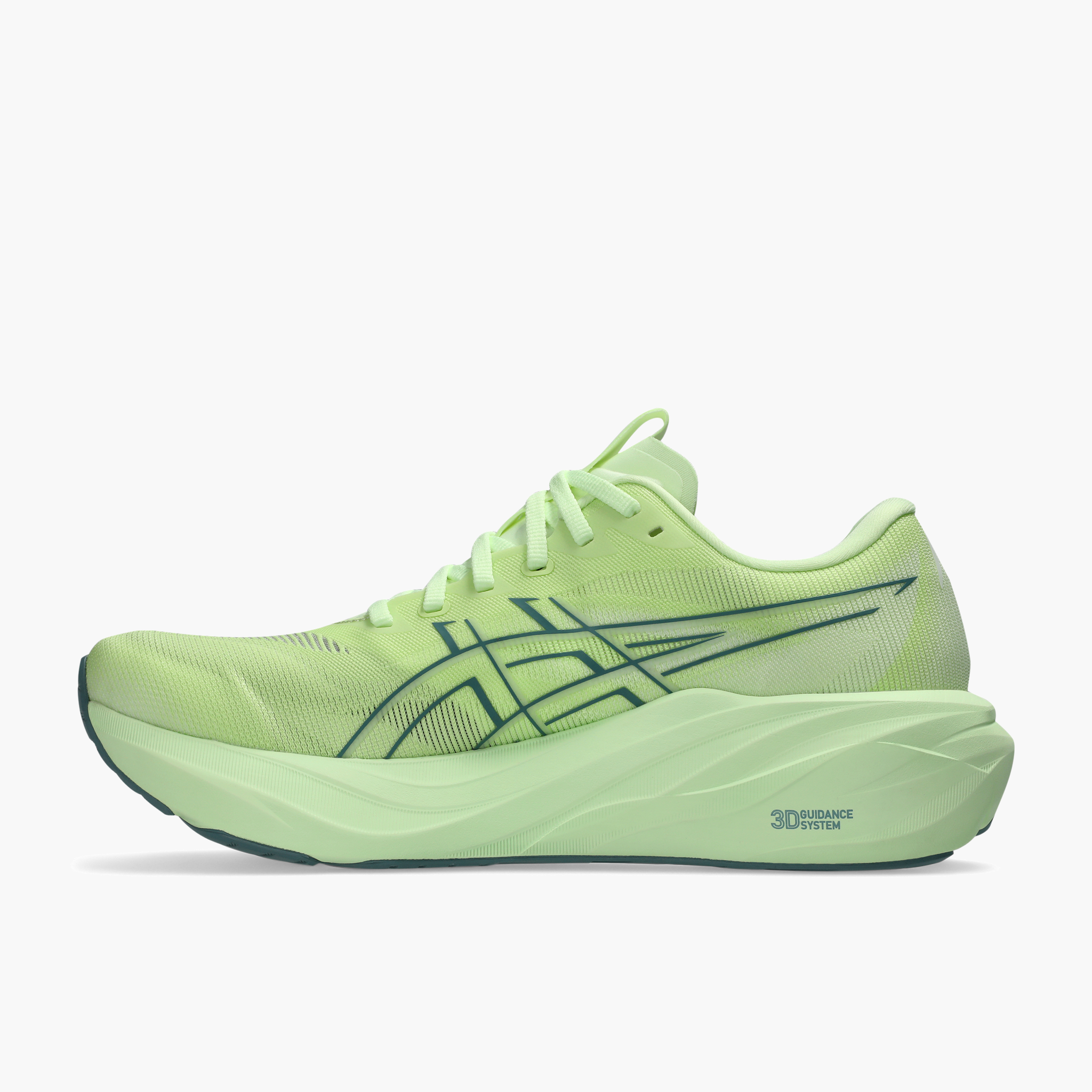 Medial angle shot of Men's GT-2000 15 in Illuminate Yellow / Foggy Teal
