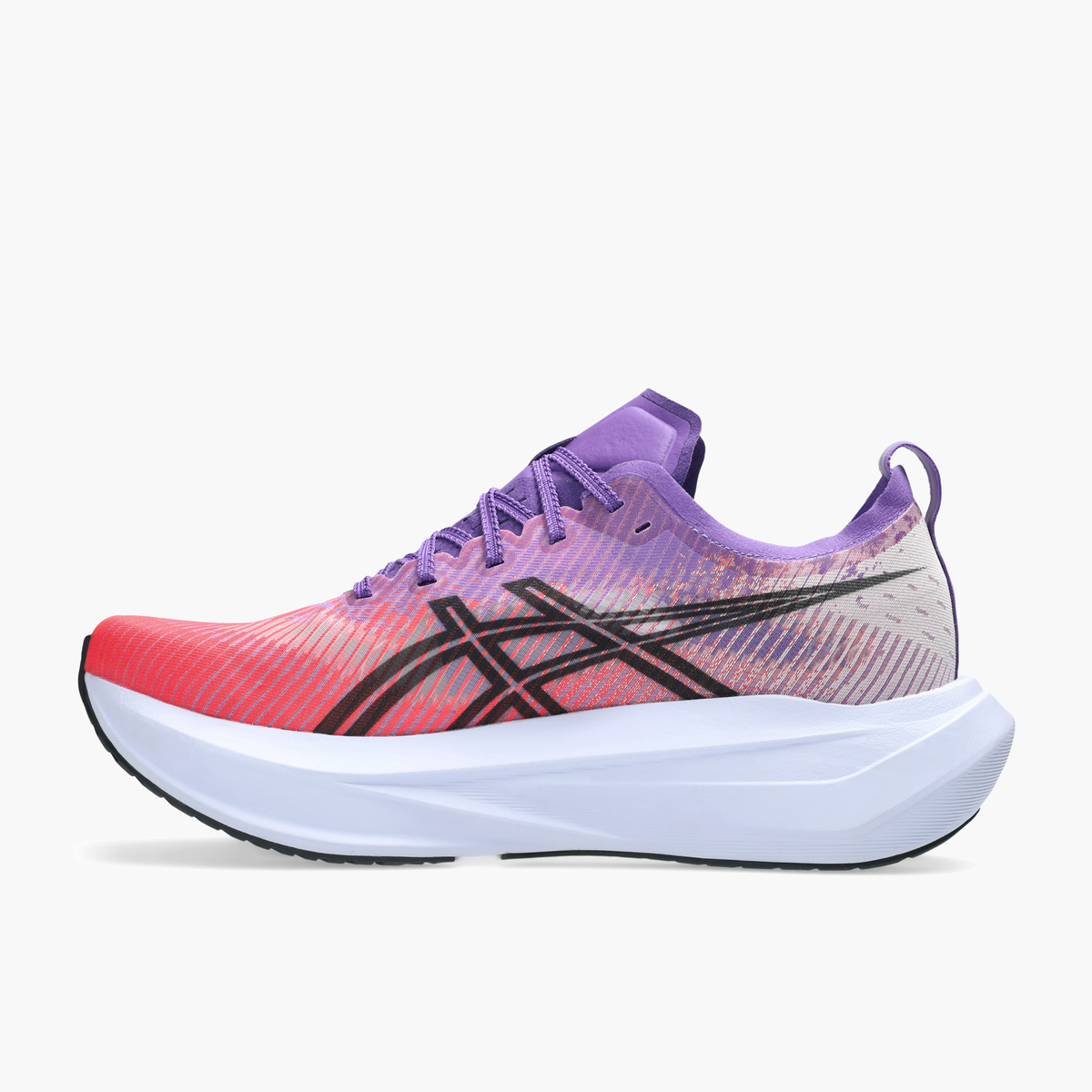 Medial angle shot of All Gender Megablast in Edo Purple / Black