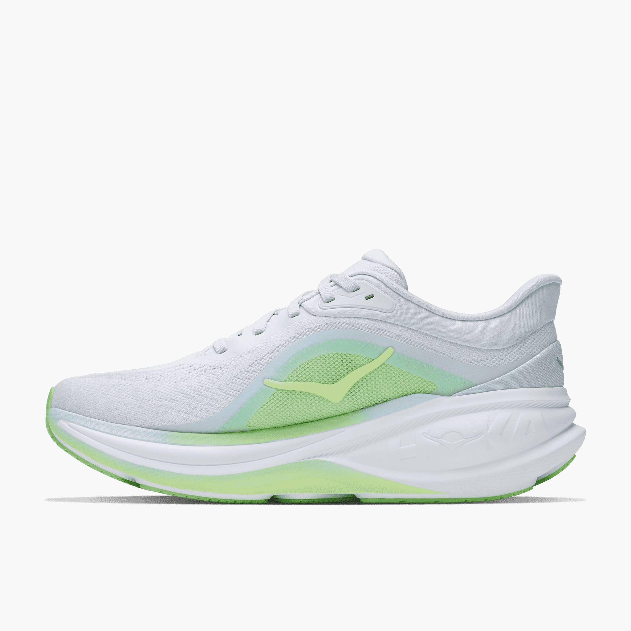 Medial angle shot of Women's Clifton Pro in Cosmic Grey / Neon Yuzu