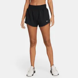 Women s One Mid Rise Shorts 3 in Black - 2