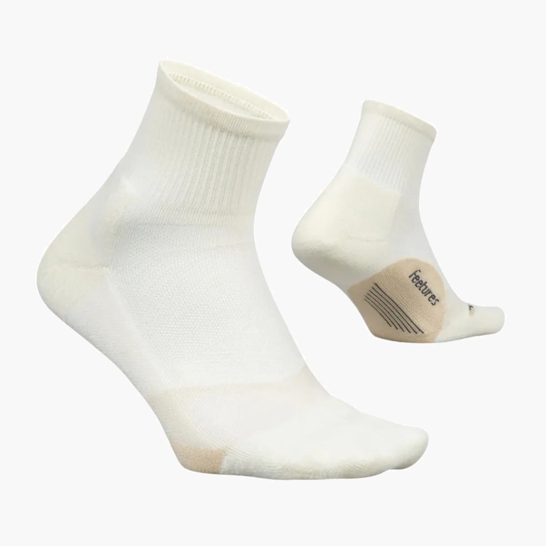 Elite Light Cushion Quarter Socks in Linen - 2