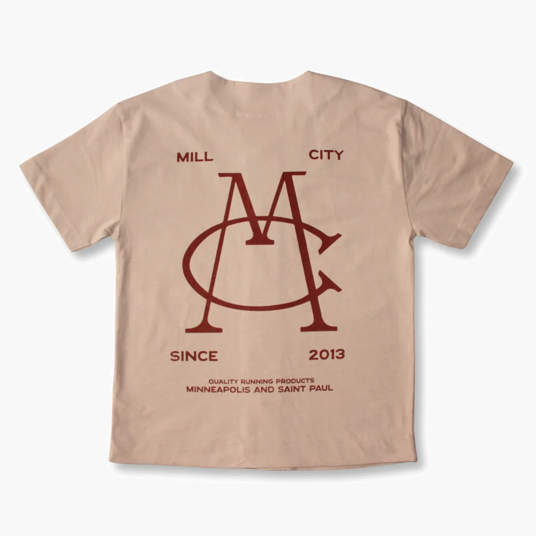 All Gender MCR Monogram Baseball Jersey in Bone (MCR) - 2