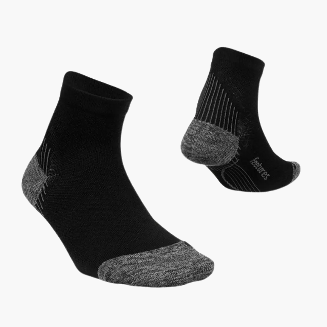 Plantar Fasciitis Relief LC Quarter in Black - 2