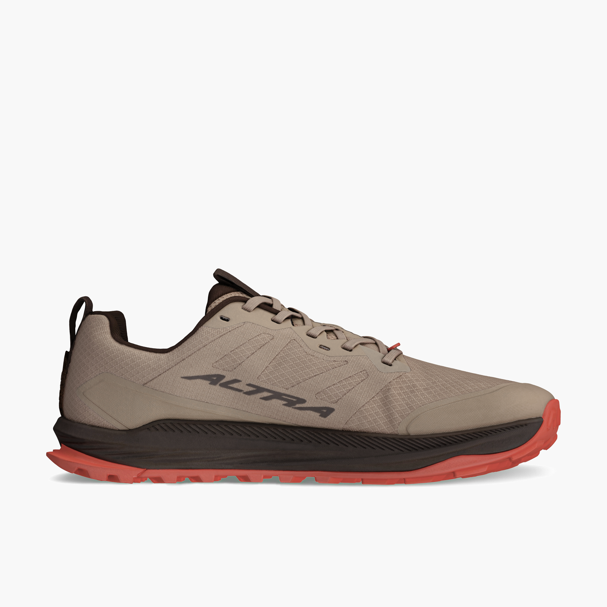 Medial angle shot of Men's Lone Peak 9 in Brown