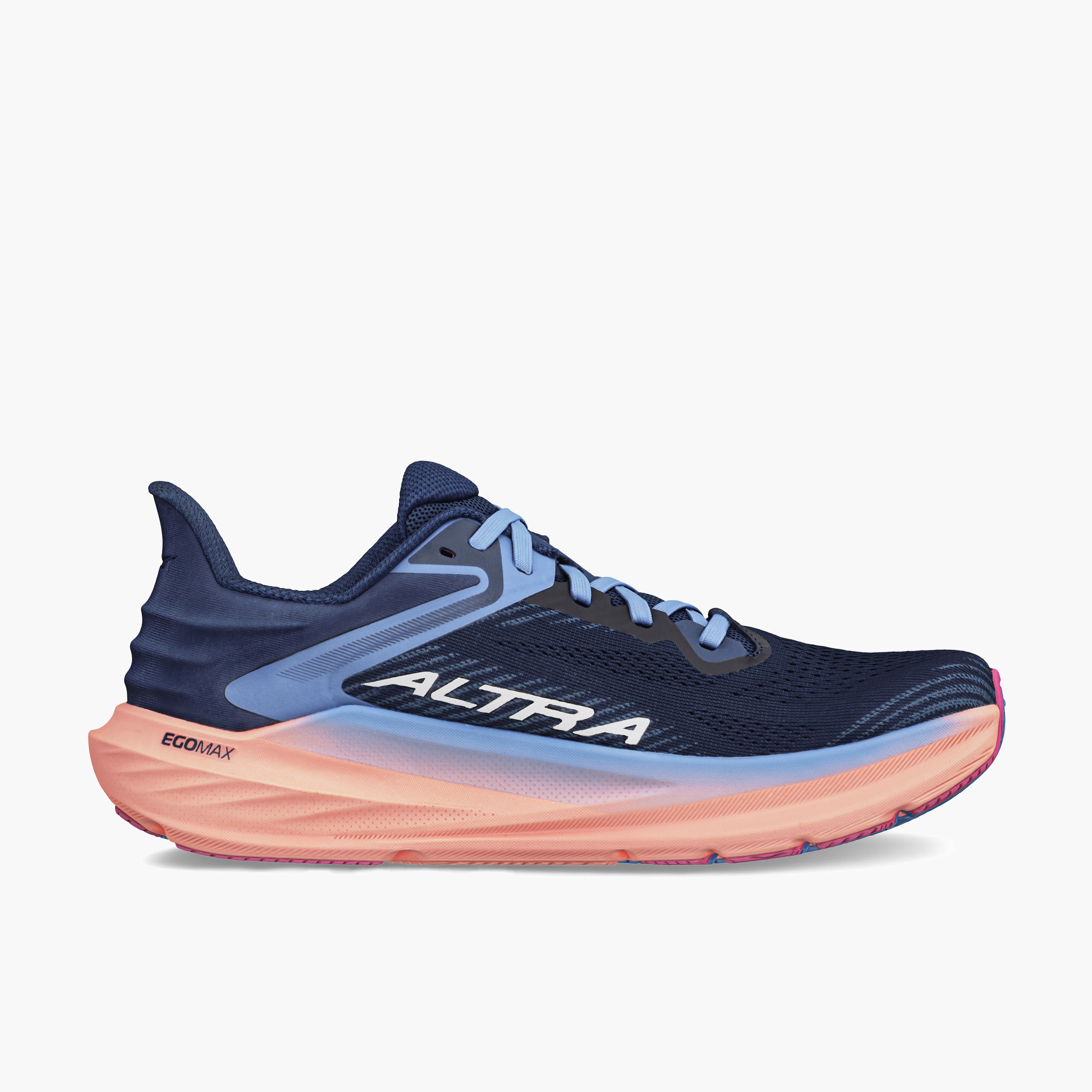 Medial angle shot of Women's Torin 8 in Navy