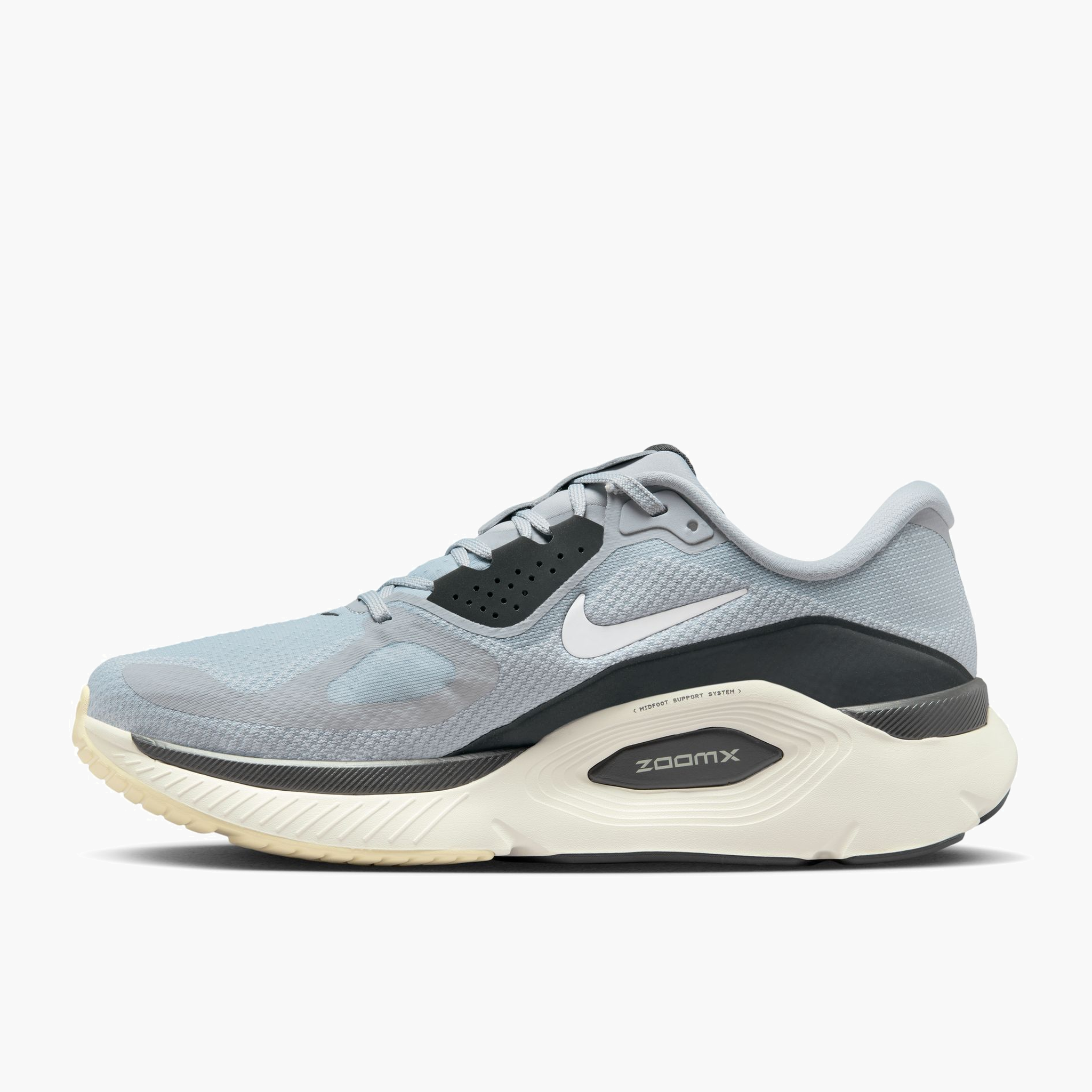 Medial angle shot of Men's Structure Plus in Wolf Grey / Summit White-Anthracite-Sail