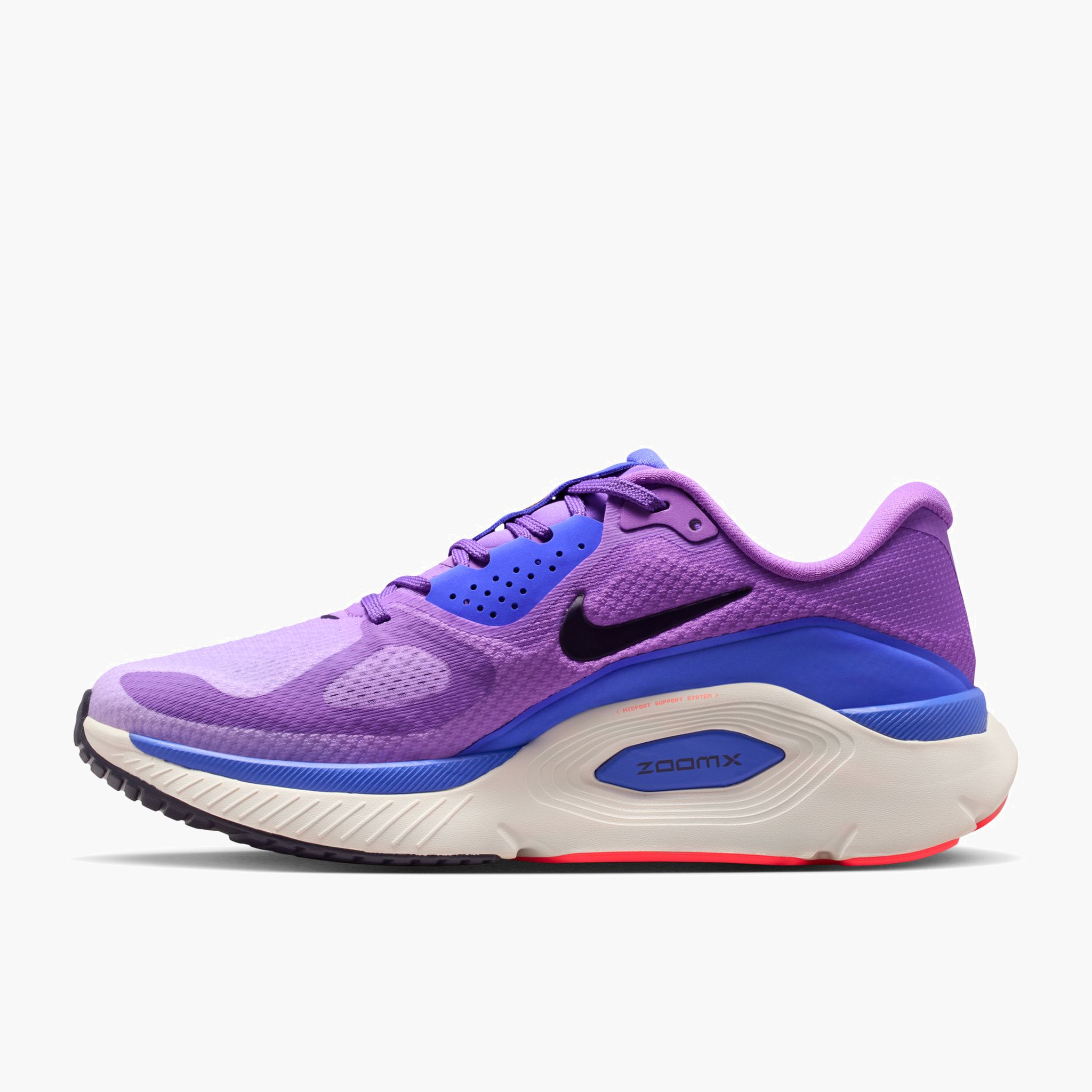 Medial angle shot of Women's Structure Plus in Bright Violet / Purple Dynasty-Violet Mist