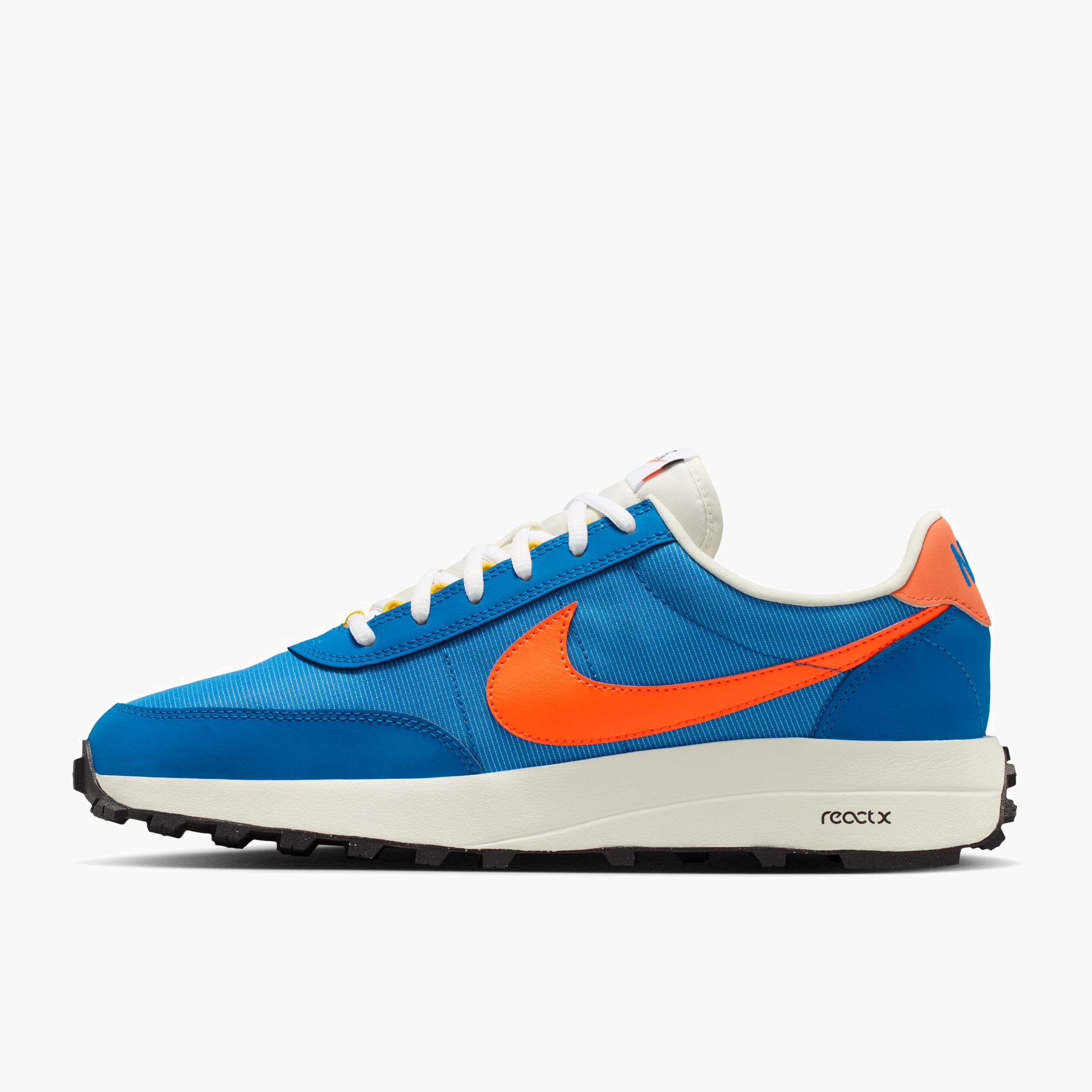 Medial angle shot of Men's ACG LDV in Brilliant Blue / Turf Orange-Sail-White
