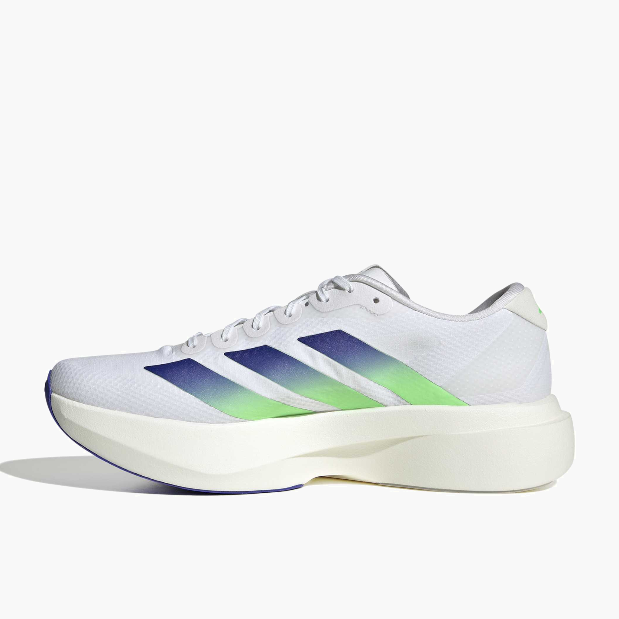 Medial angle shot of Men's Evo SL Woven in Ftwr White / Beam Green / Core White