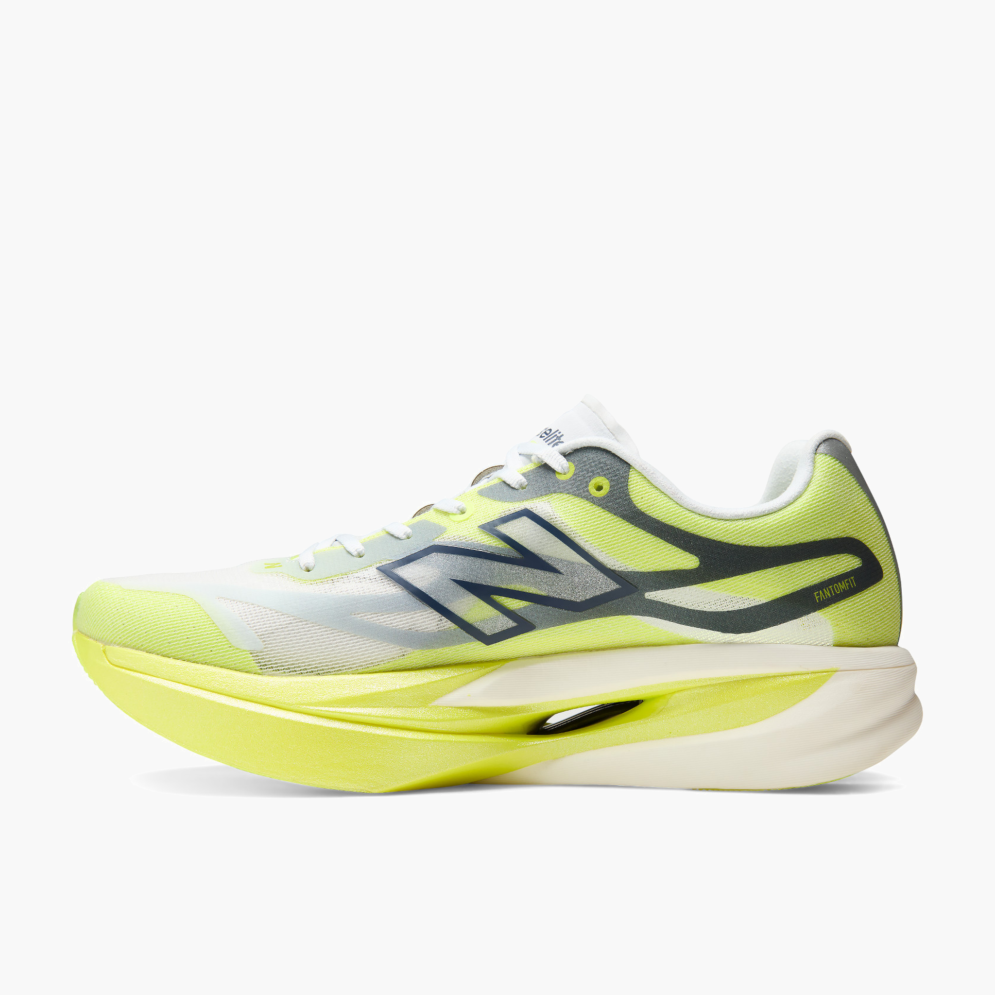 Medial angle shot of Men's Supercomp Elite v6 in Freshair / Alkalinegreen