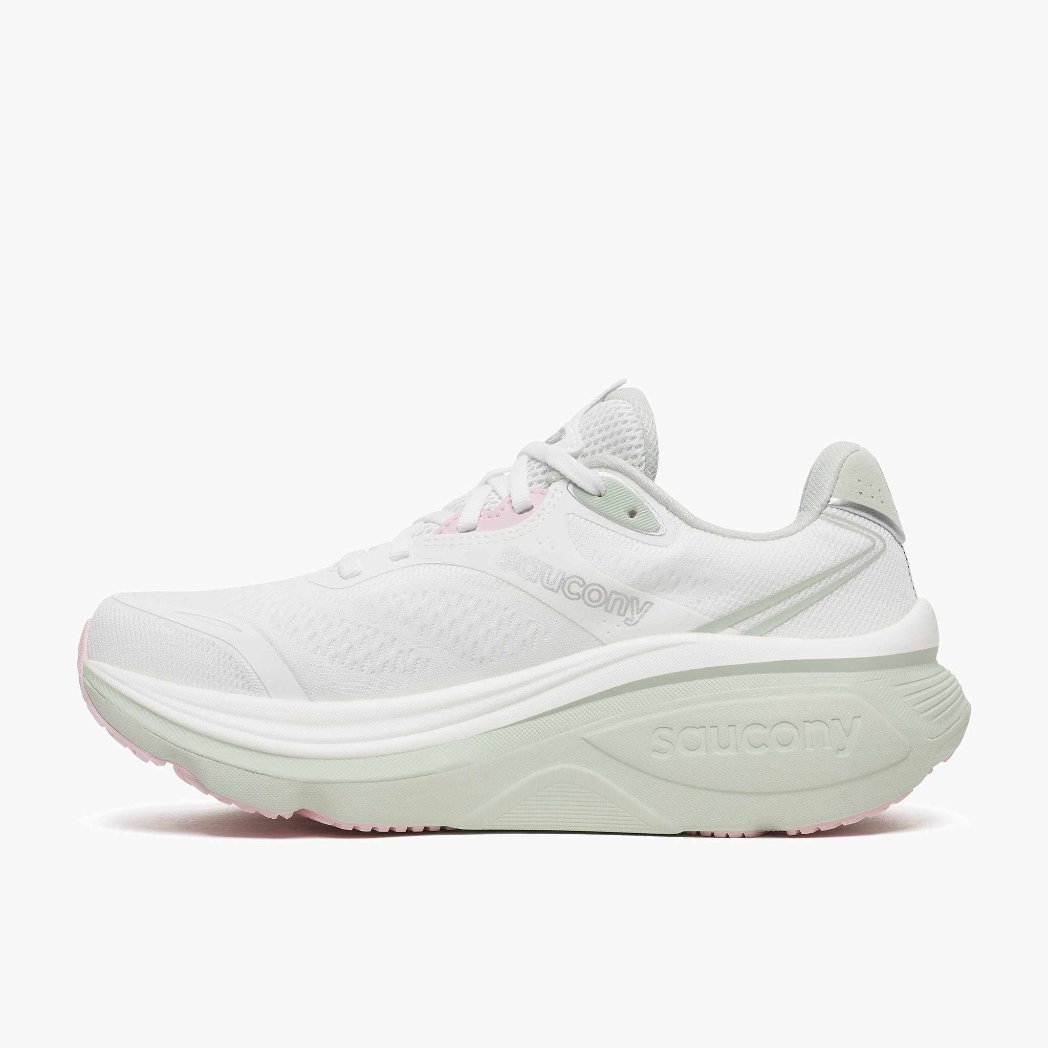 Medial angle shot of Women's Hurricane 26 in White / Cast