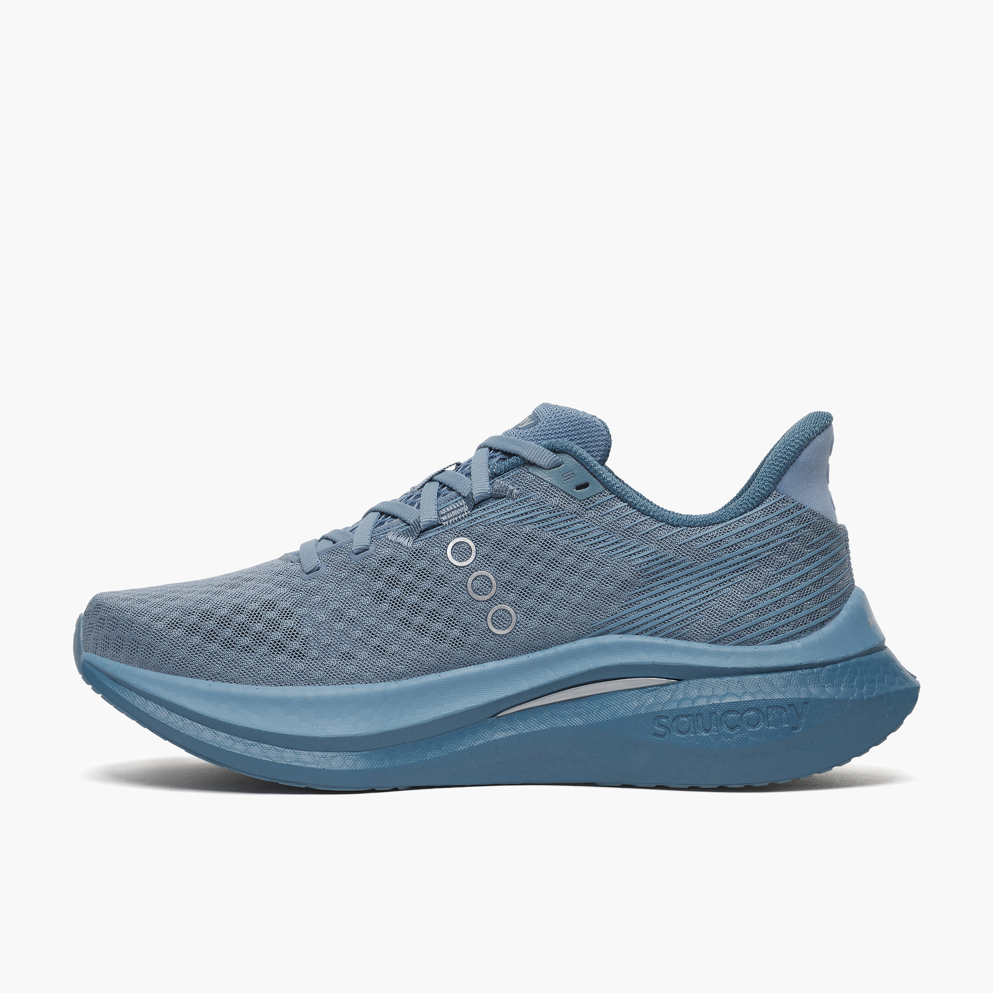 Medial angle shot of Men's Endorphin Speed 5 in Windward / Sil