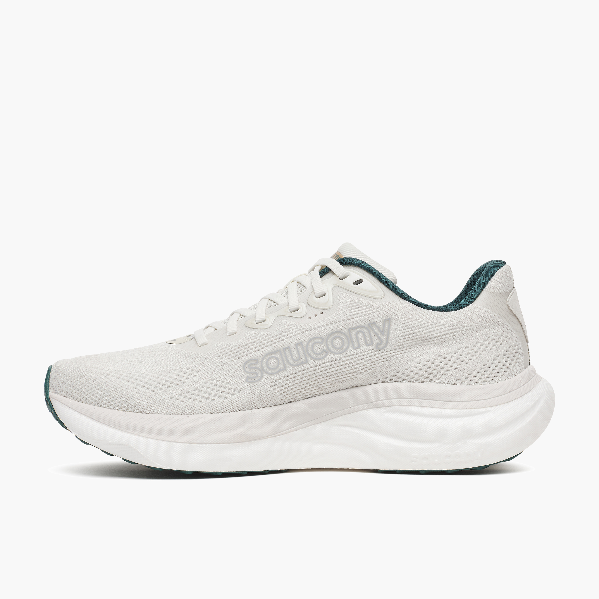 Medial angle shot of Men's Ride 19 in Quartz / Pine