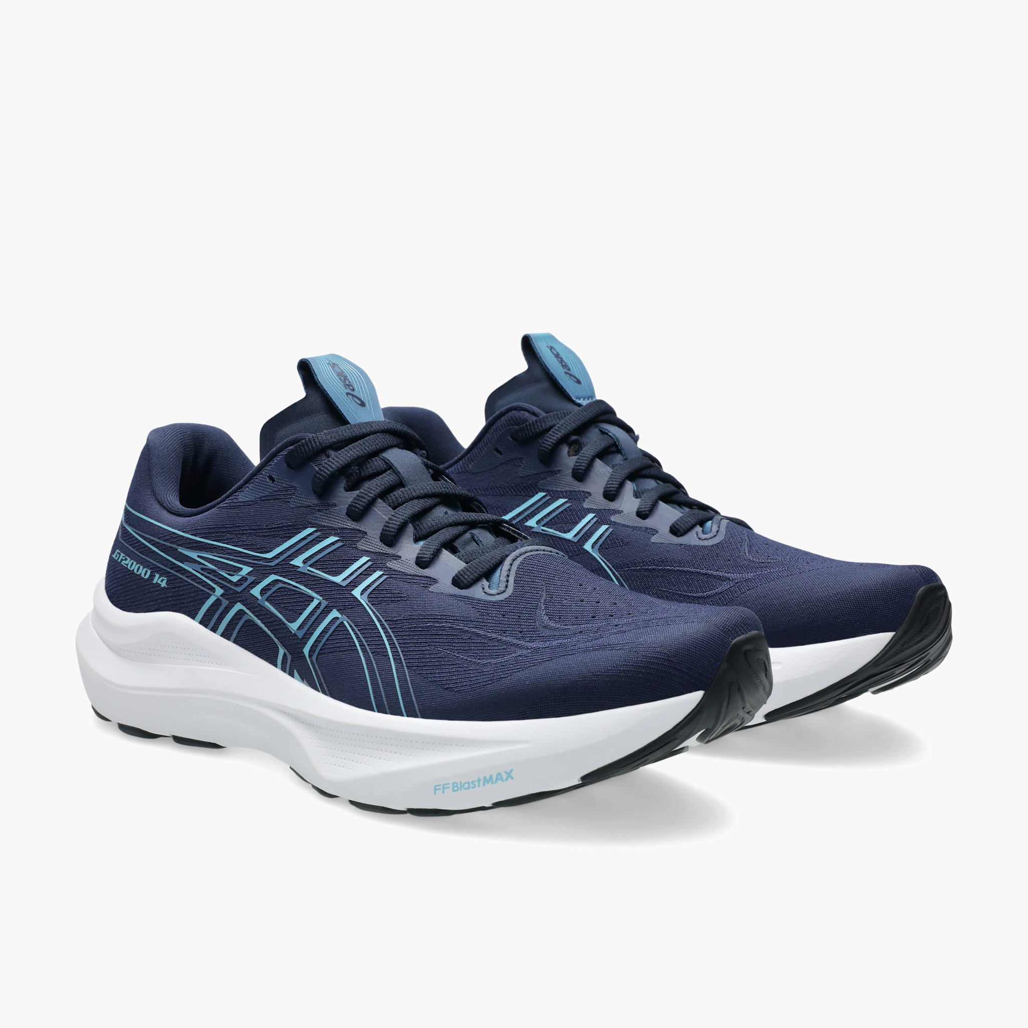 3/4 angle shot of Men's GT-2000 14 in Midnight / Stillwater