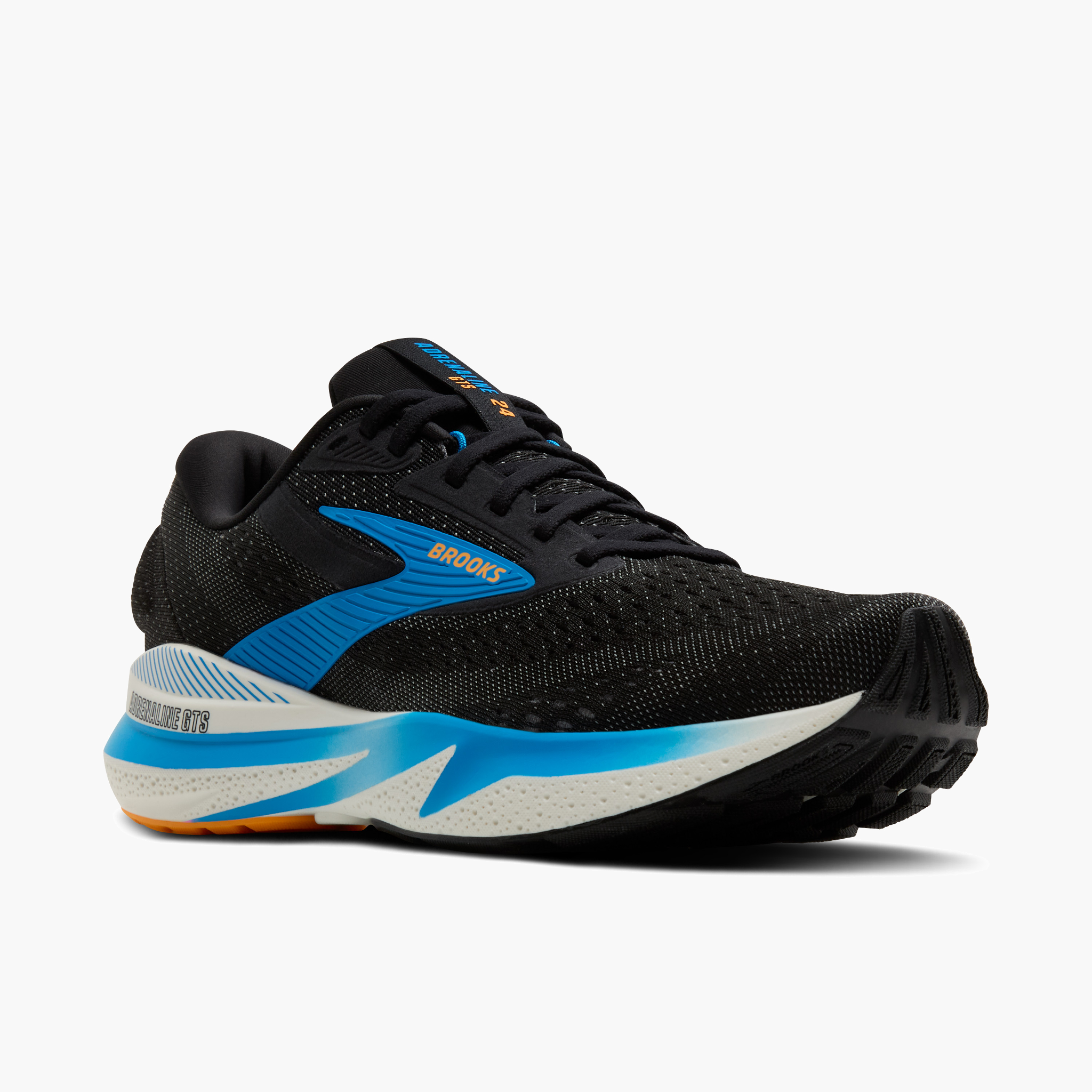 3/4 angle shot of Men's Adrenaline GTS 24 in Black / Ebony / Cloissonne