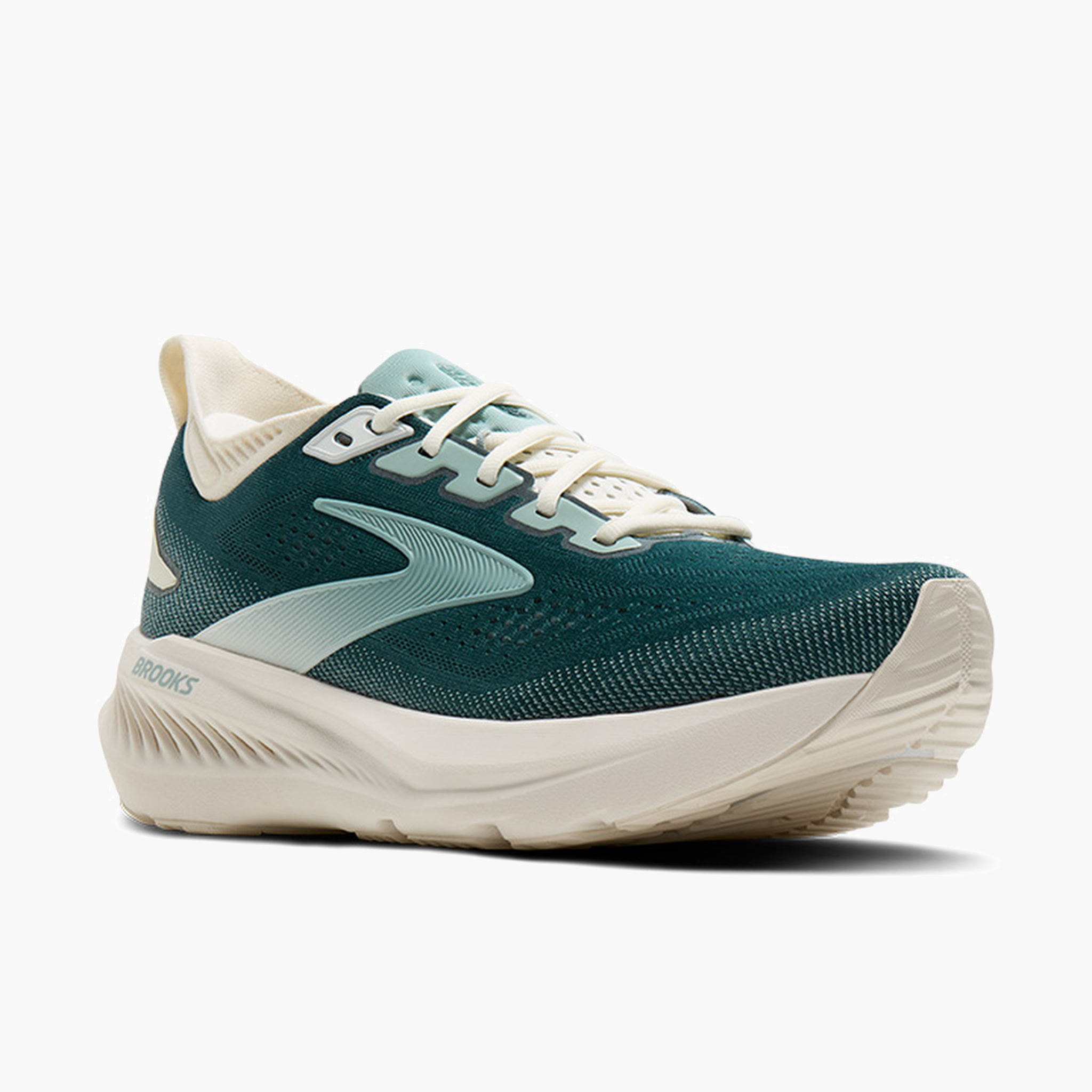 3/4 angle shot of Men's Glycerin 23 in Atlantic Deep / Greymist / Coconut