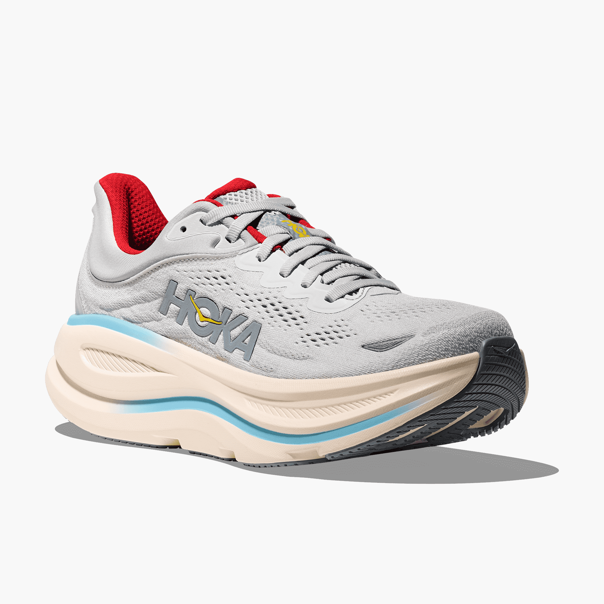 3/4 angle shot of Women's Bondi 9 in Cosmic Grey / Stardust