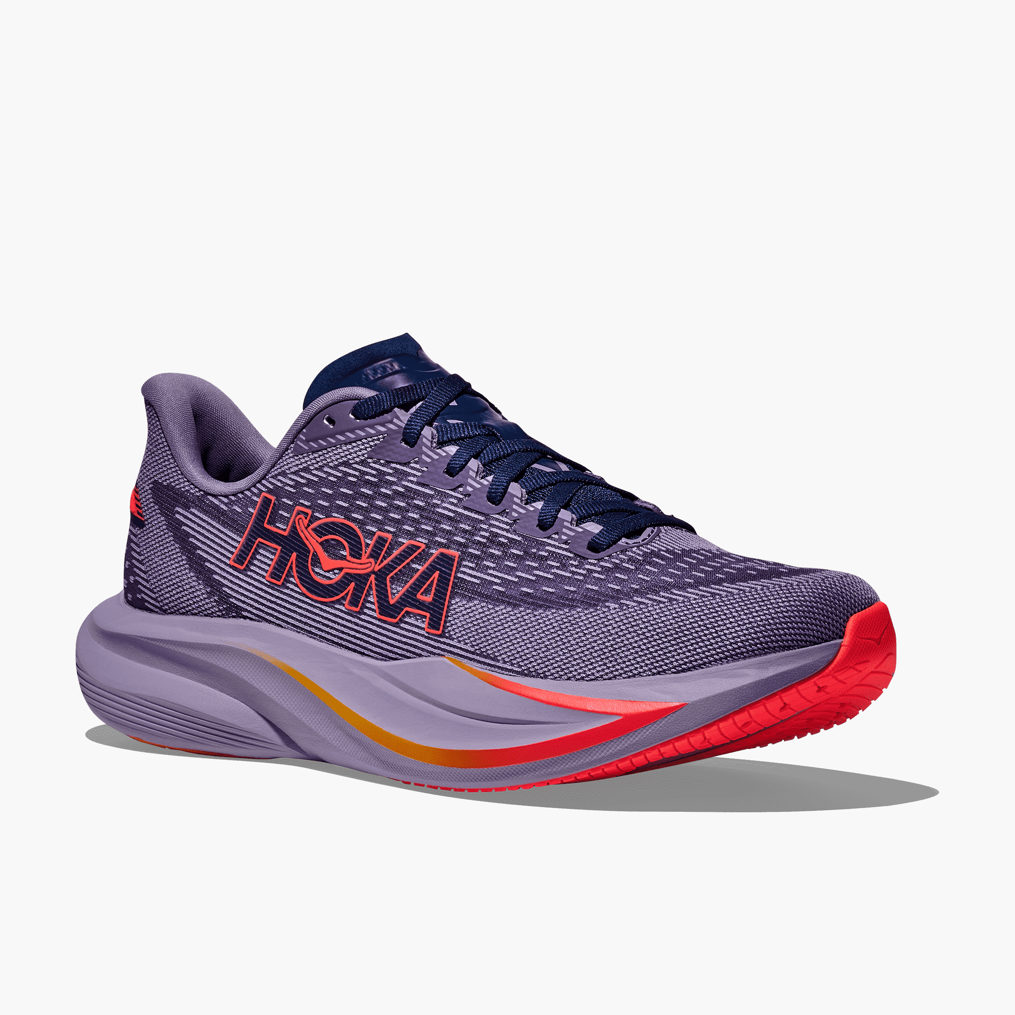3/4 angle shot of Women's Mach 7 in Berry Jam / Berry Patch