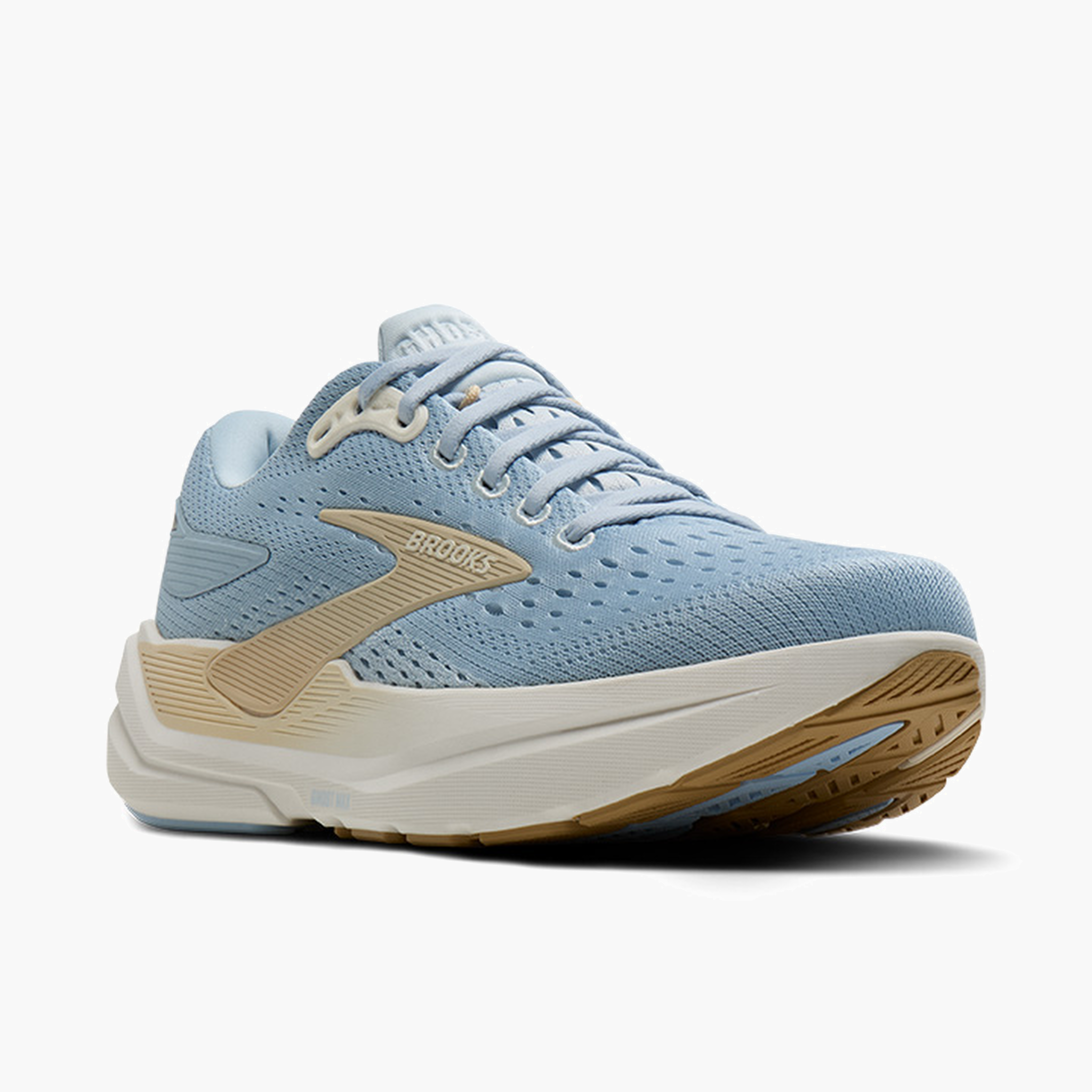 3/4 angle shot of Women's Ghost Max 3 in Skyway / Coconut / Sand