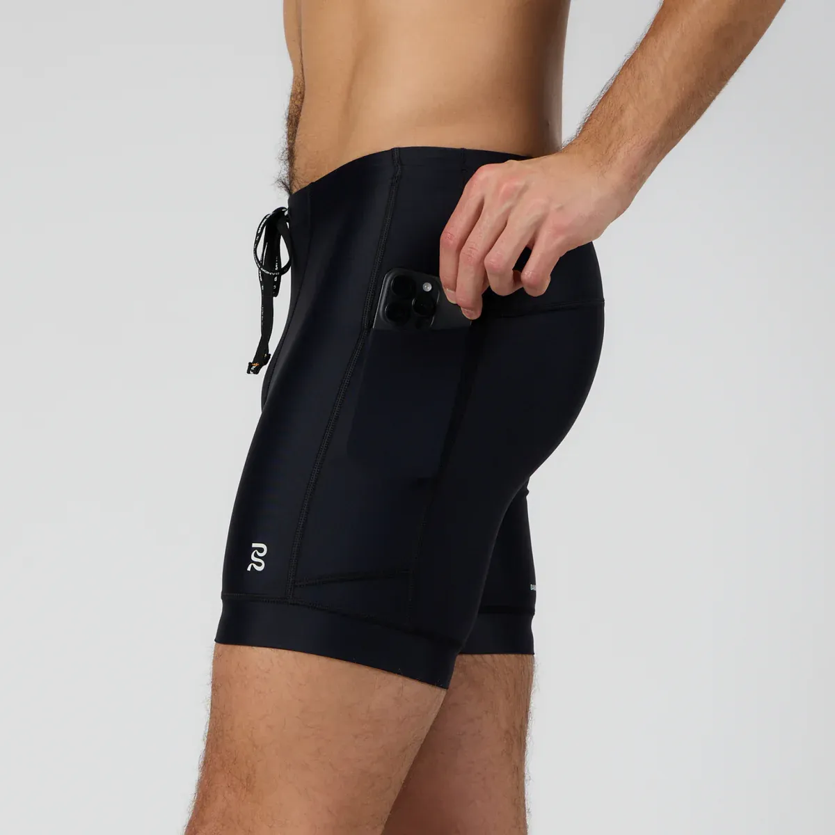 Men s Superbeam 7 Pocket Quarter Tights in Black - 3