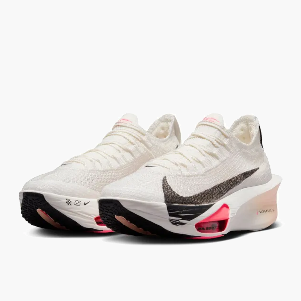 Women s Alphafly 3 in Sail / Black-Crimson Tint-Guava Ice - 3