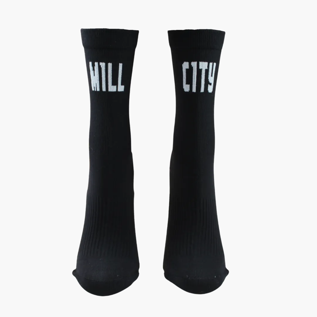 Mill City Crew Socks in Black - 3