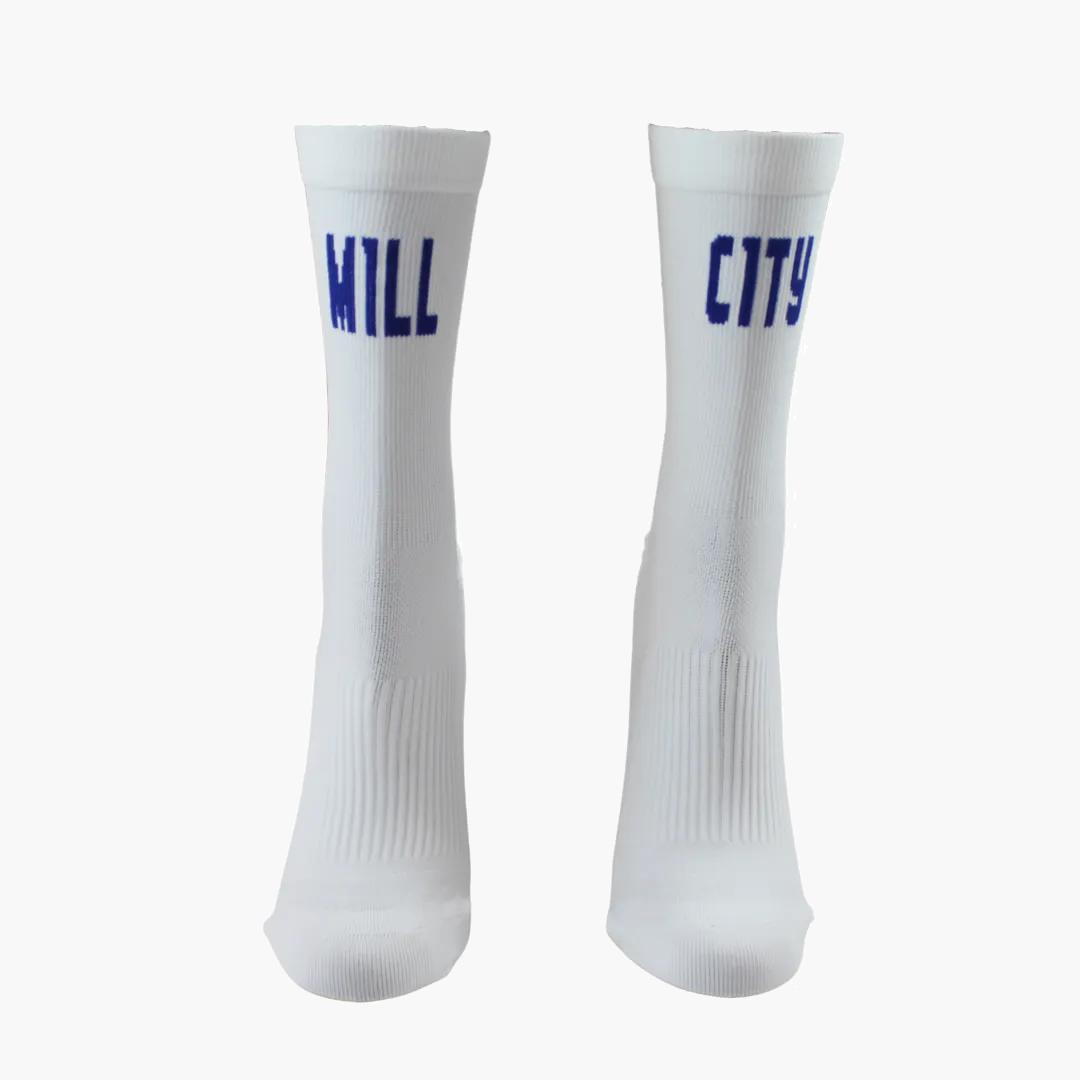 Mill City Crew Socks in White - 3