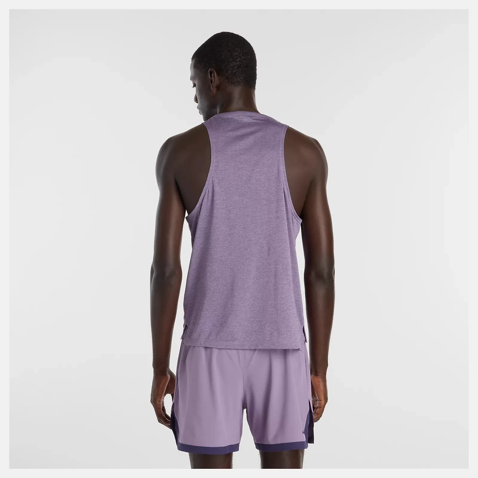 Men s RC Essential Tank in Candied Violet Heather (MCR) - 3