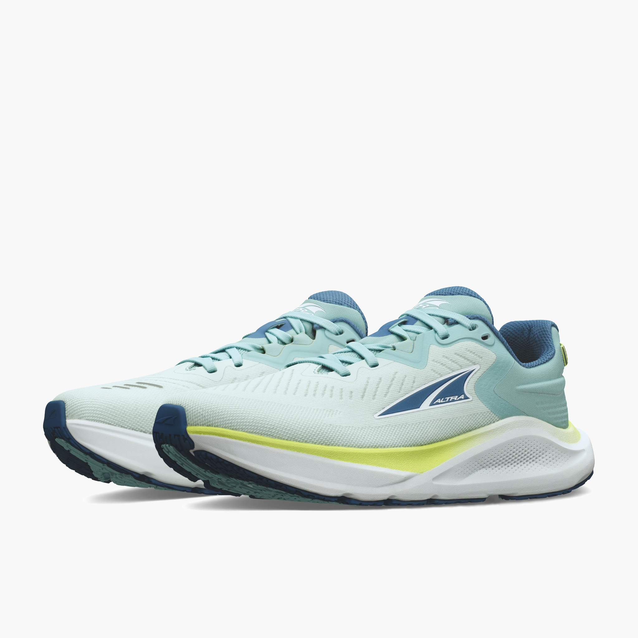 3/4 angle shot of Women's Paradigm 8 in Mint