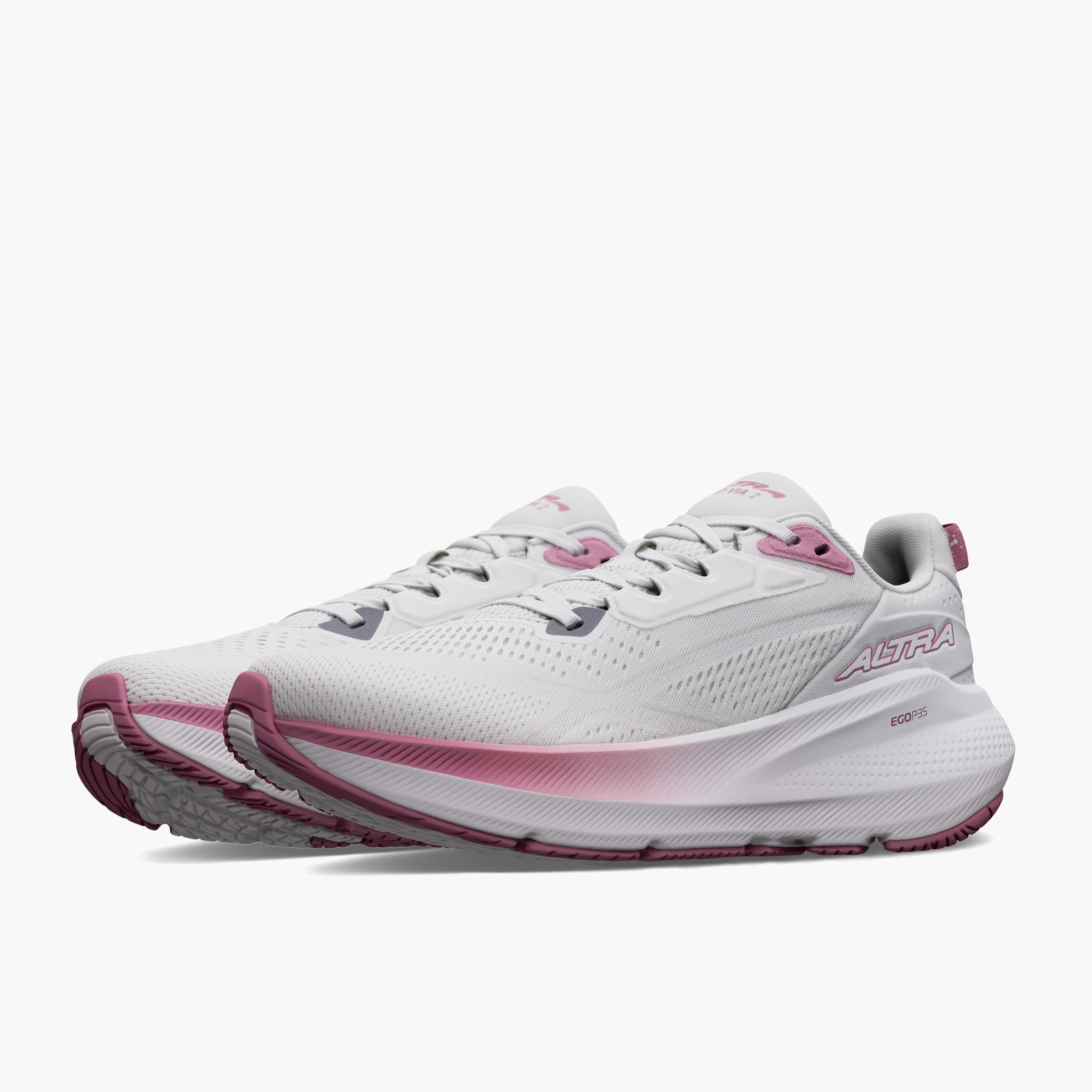 3/4 angle shot of Women's Fwd Via 2 in Light Gray