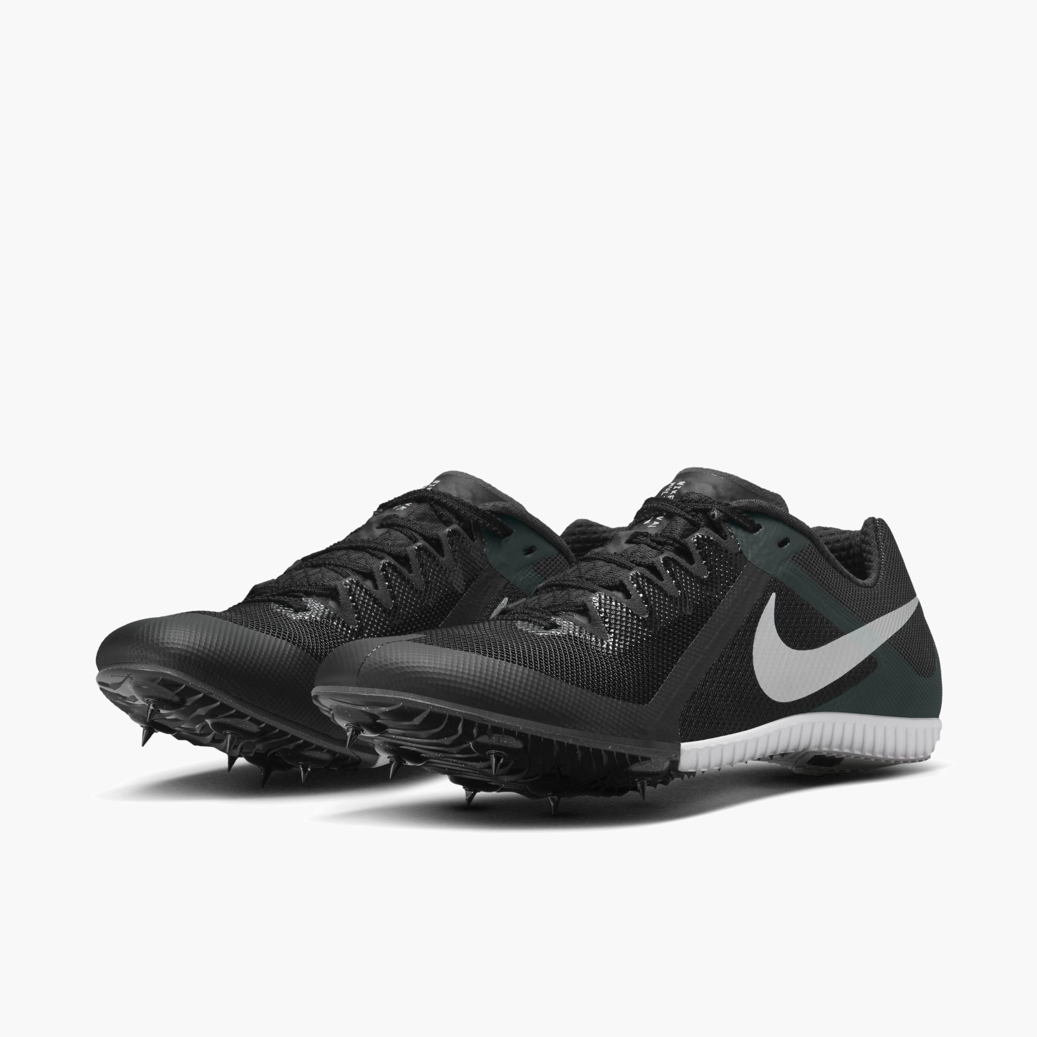 3/4 angle shot of All Gender Rival Multi in Black / Metallic Silver-black