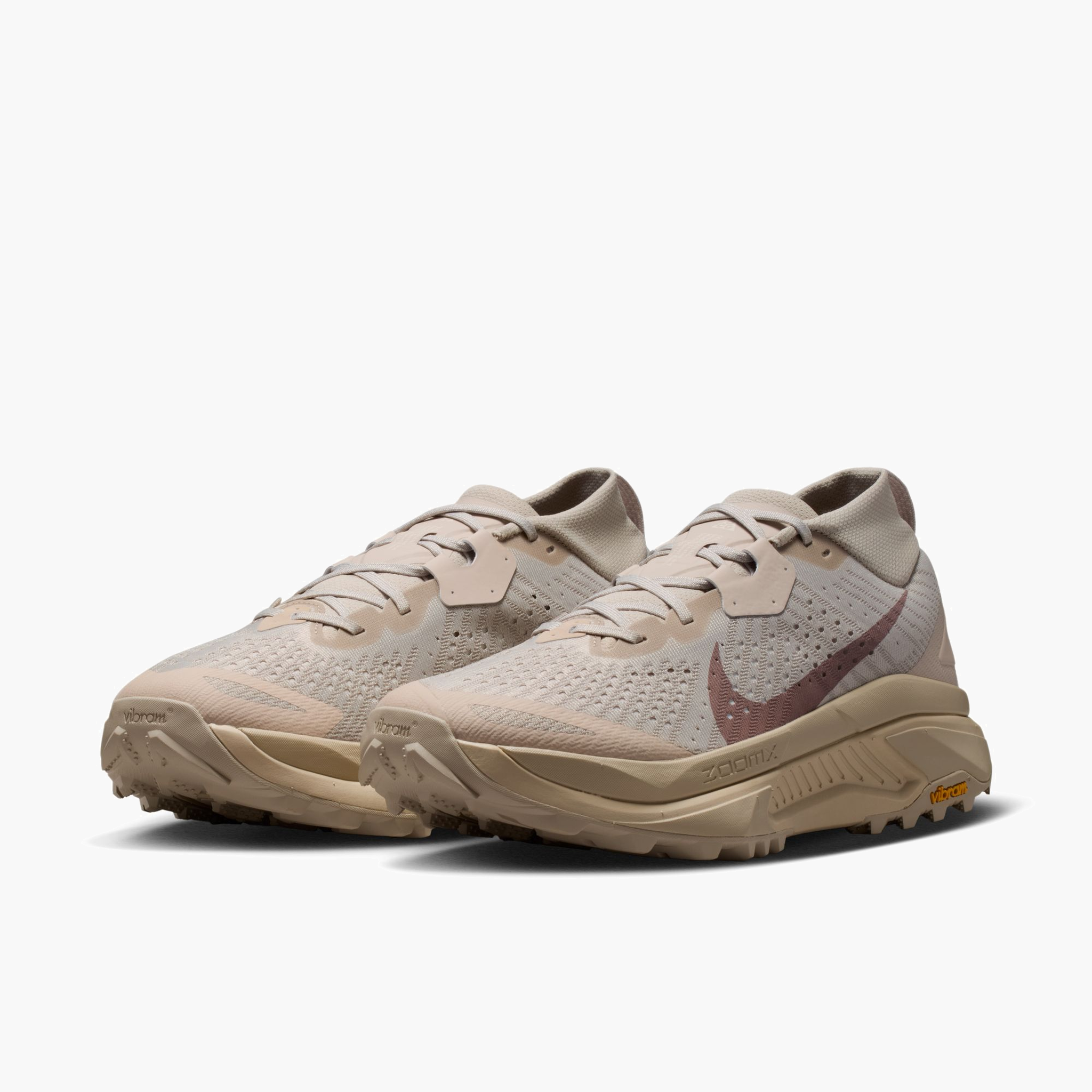 3/4 angle shot of Men's ACG Zegama in Cream Ii / Diffused Taupe-Lt Orewood Brn