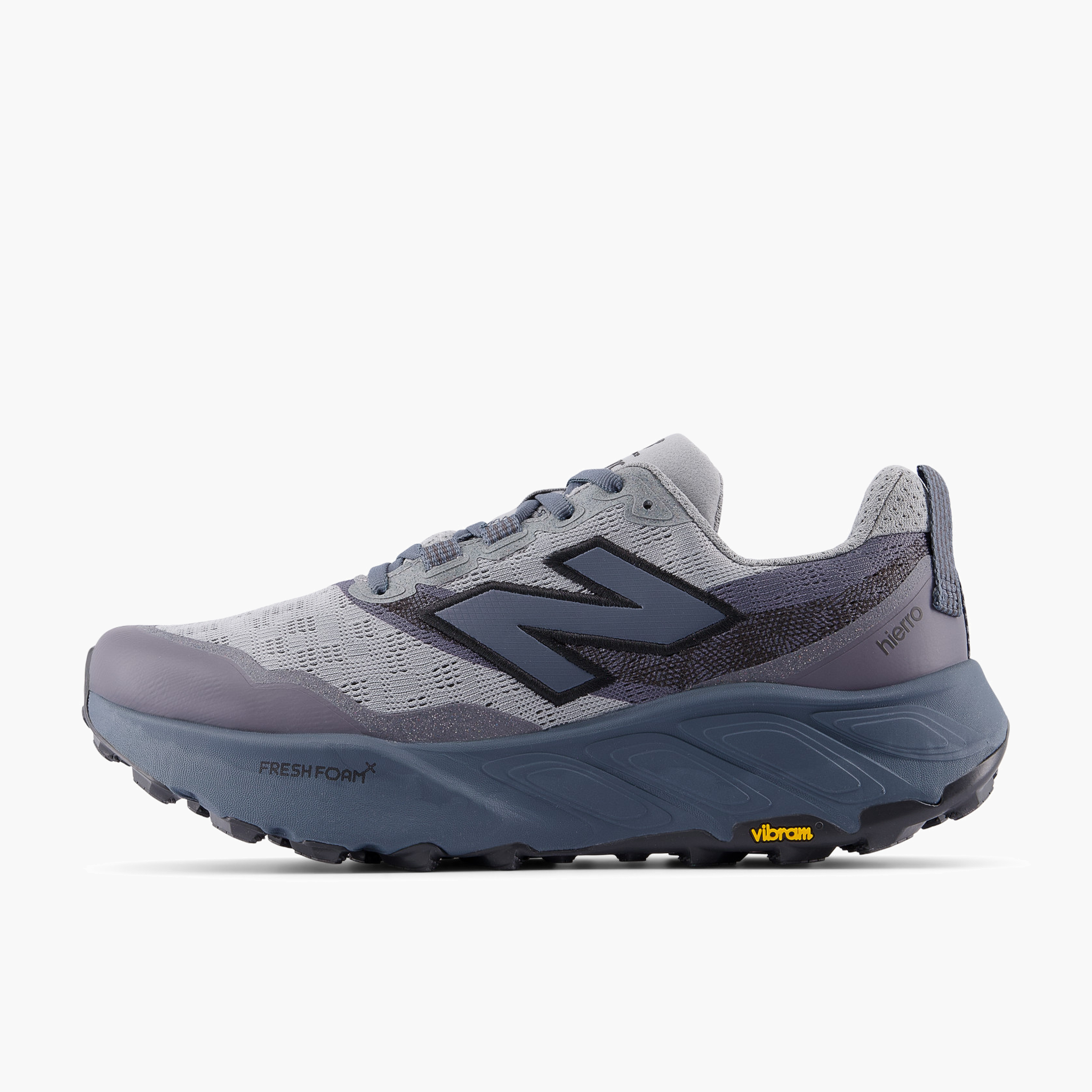3/4 angle shot of Men's Hierro v9 in Slategrey / Shadowblue