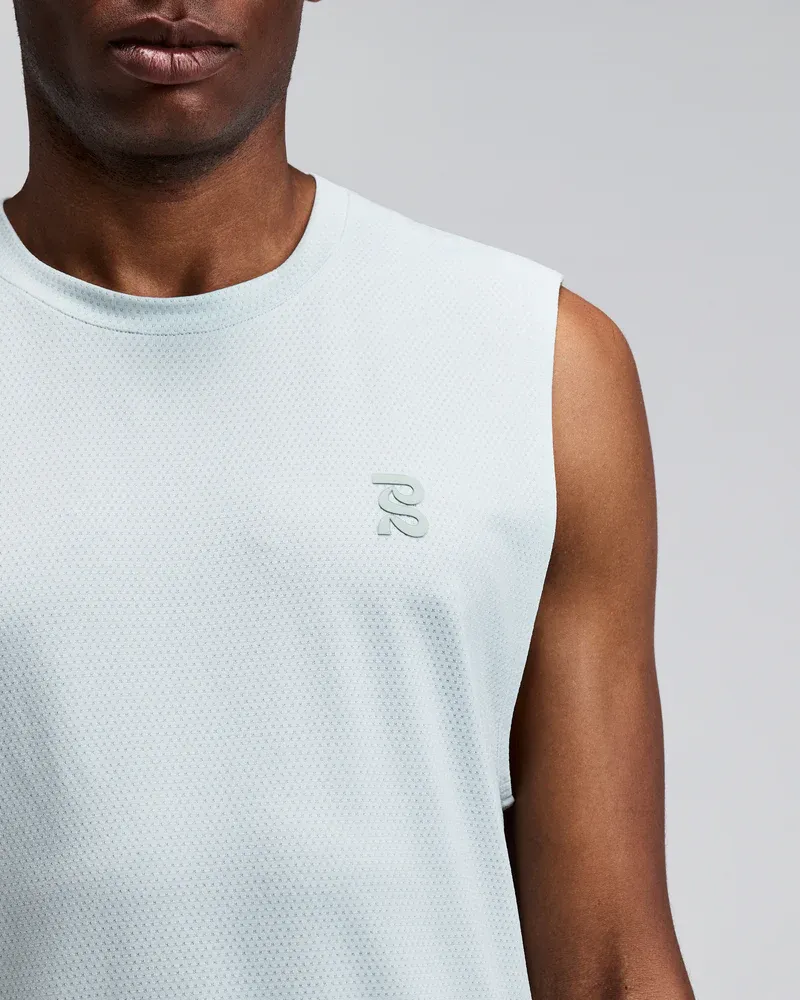 Men s Micromesh Run Tank in Mist - 4